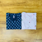 Tiny Pearl Frock Combo Pack Of 2