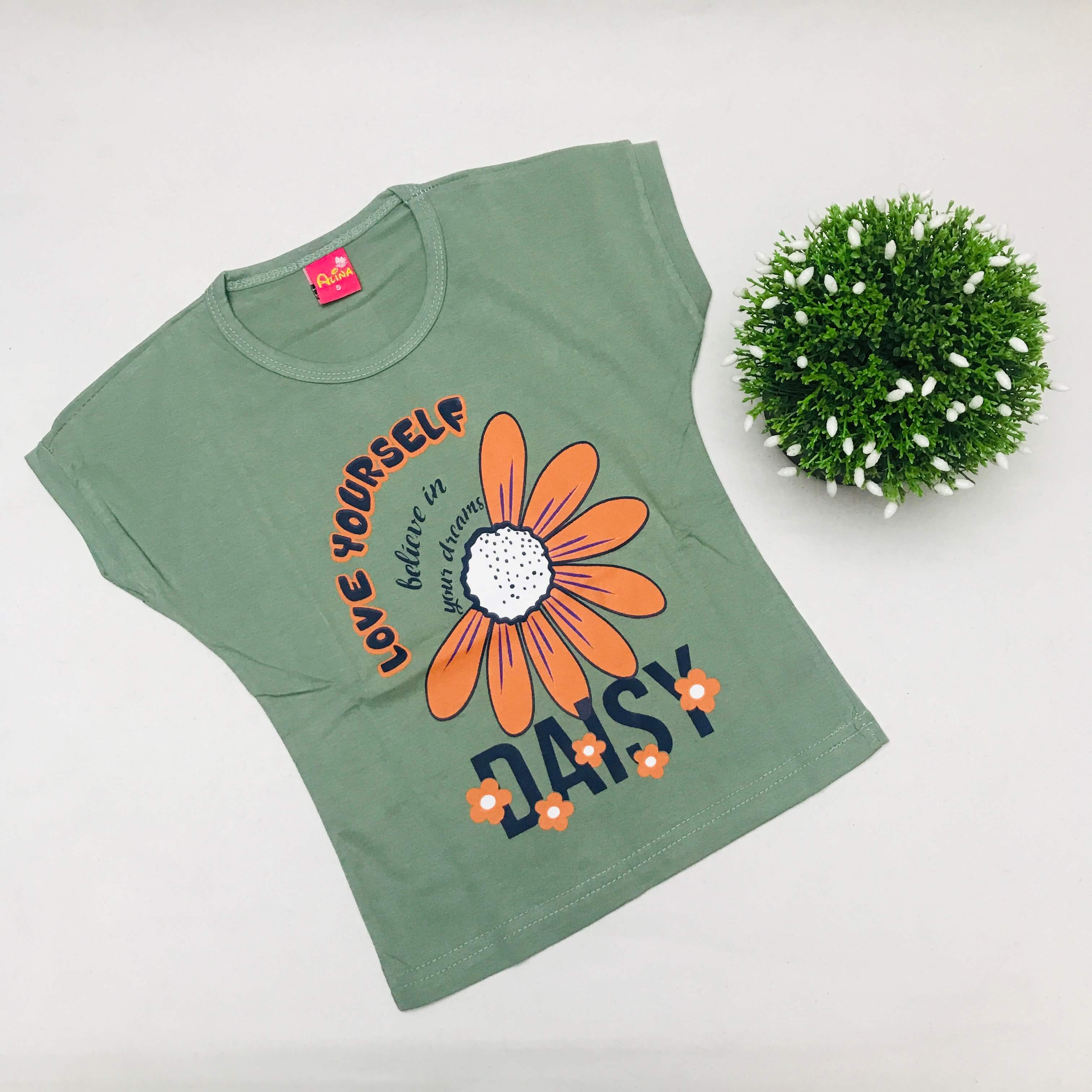 Girls Cotton Top Pack of 3