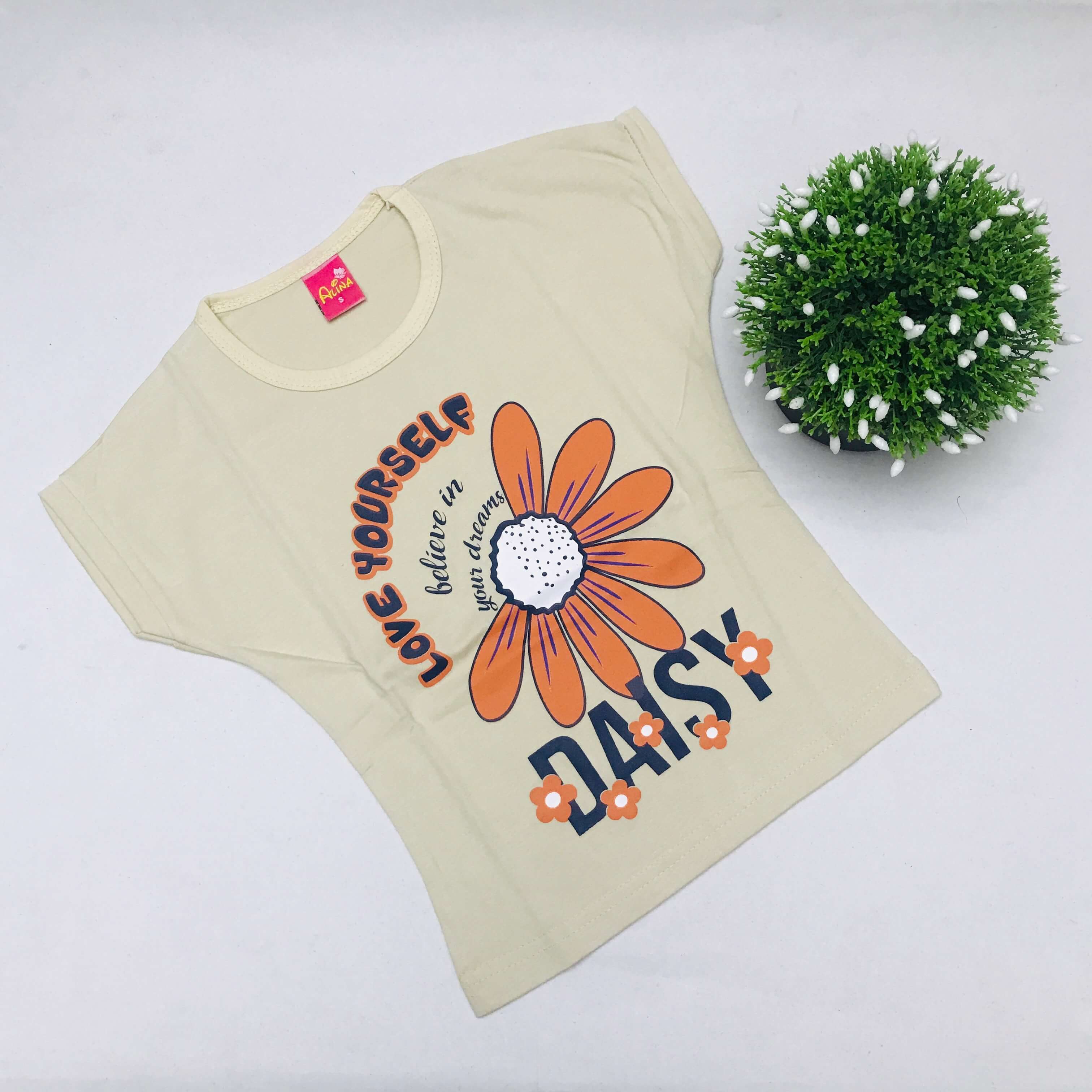 Girls Cotton Top Pack of 3