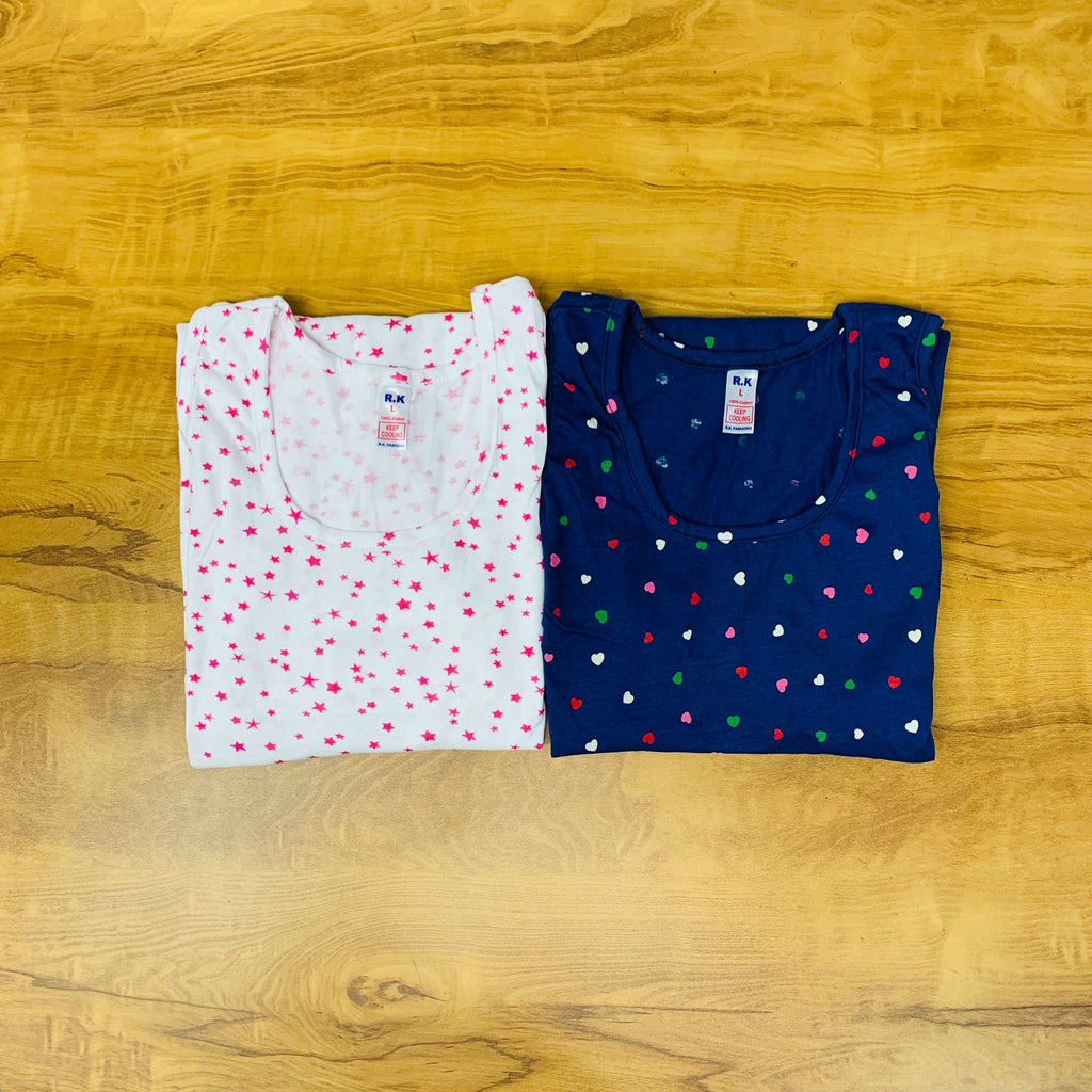 Tiny Pearl Frock Combo Pack Of 2