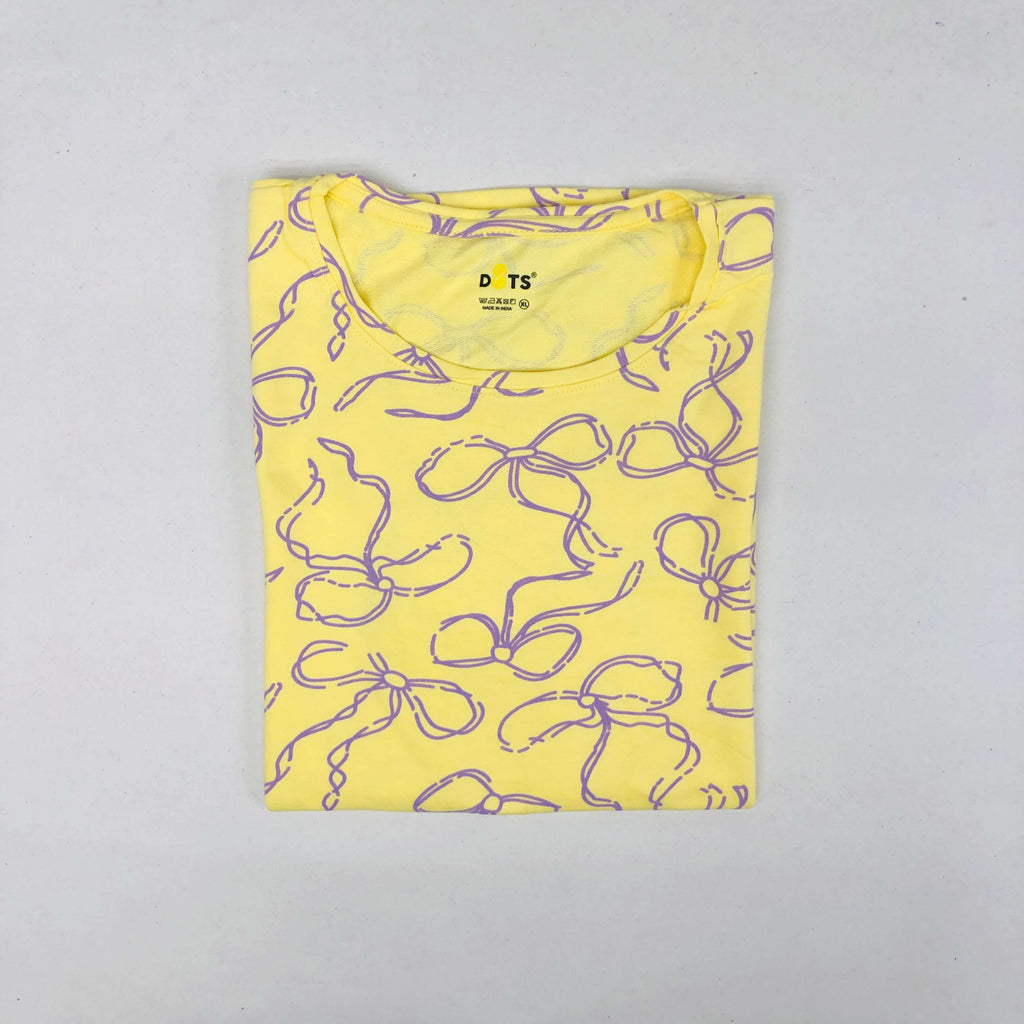 Dots Ladies Printed T-Shirt
