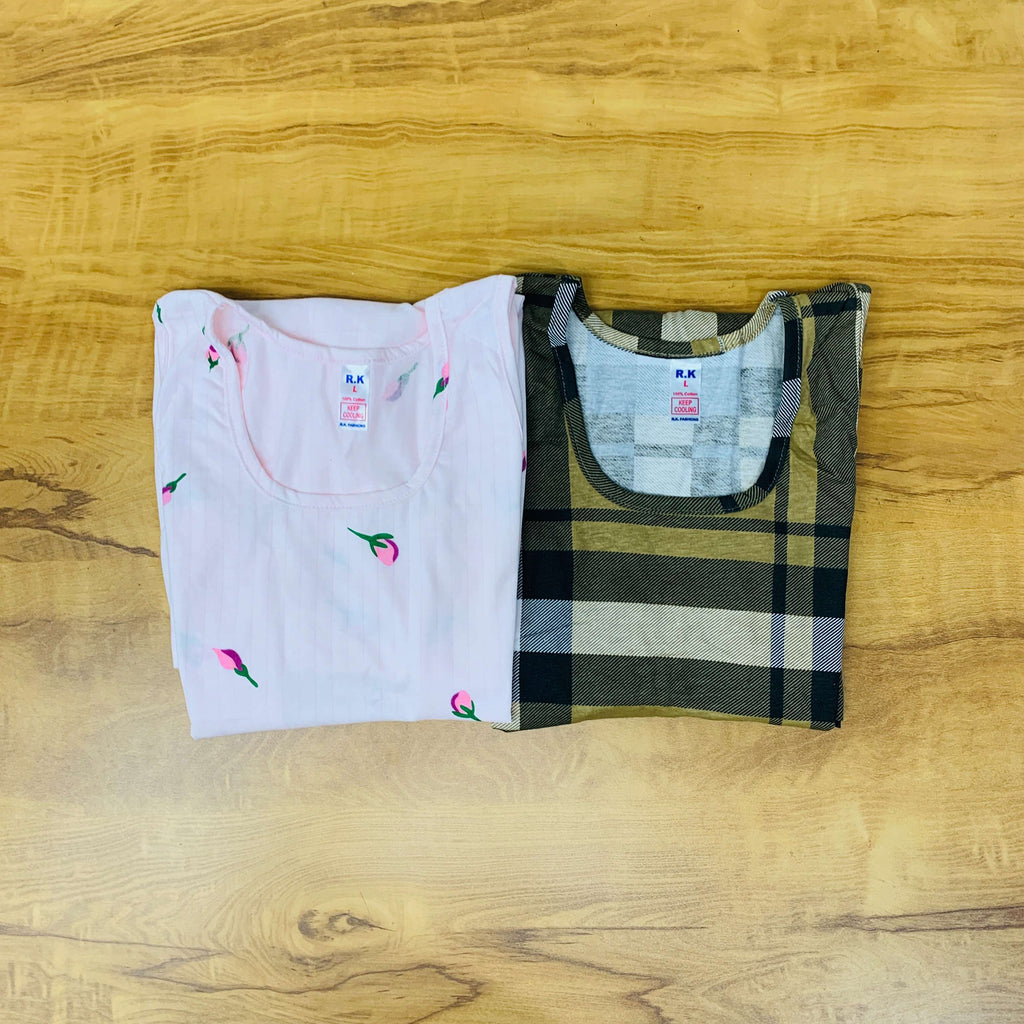 Tiny Pearl Frock Combo Pack Of 2