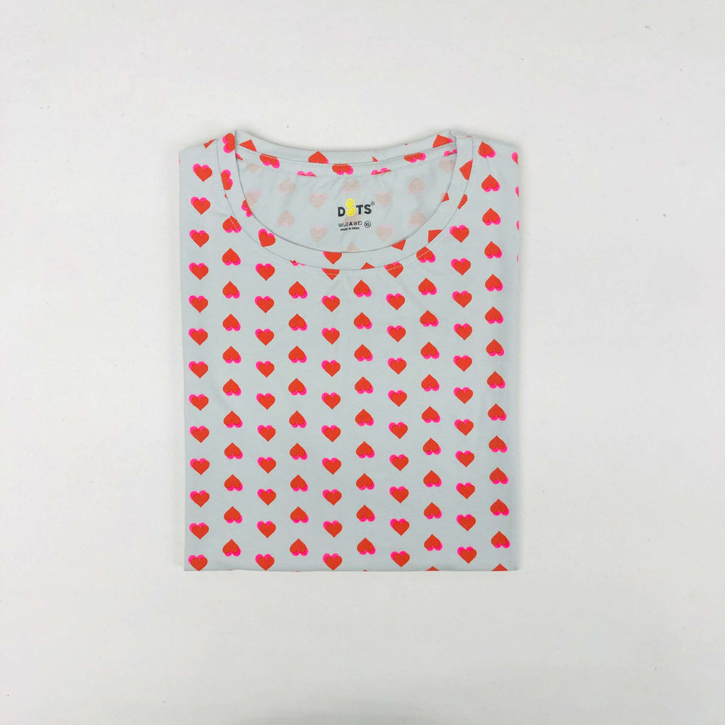 Dots Ladies Printed T-Shirt