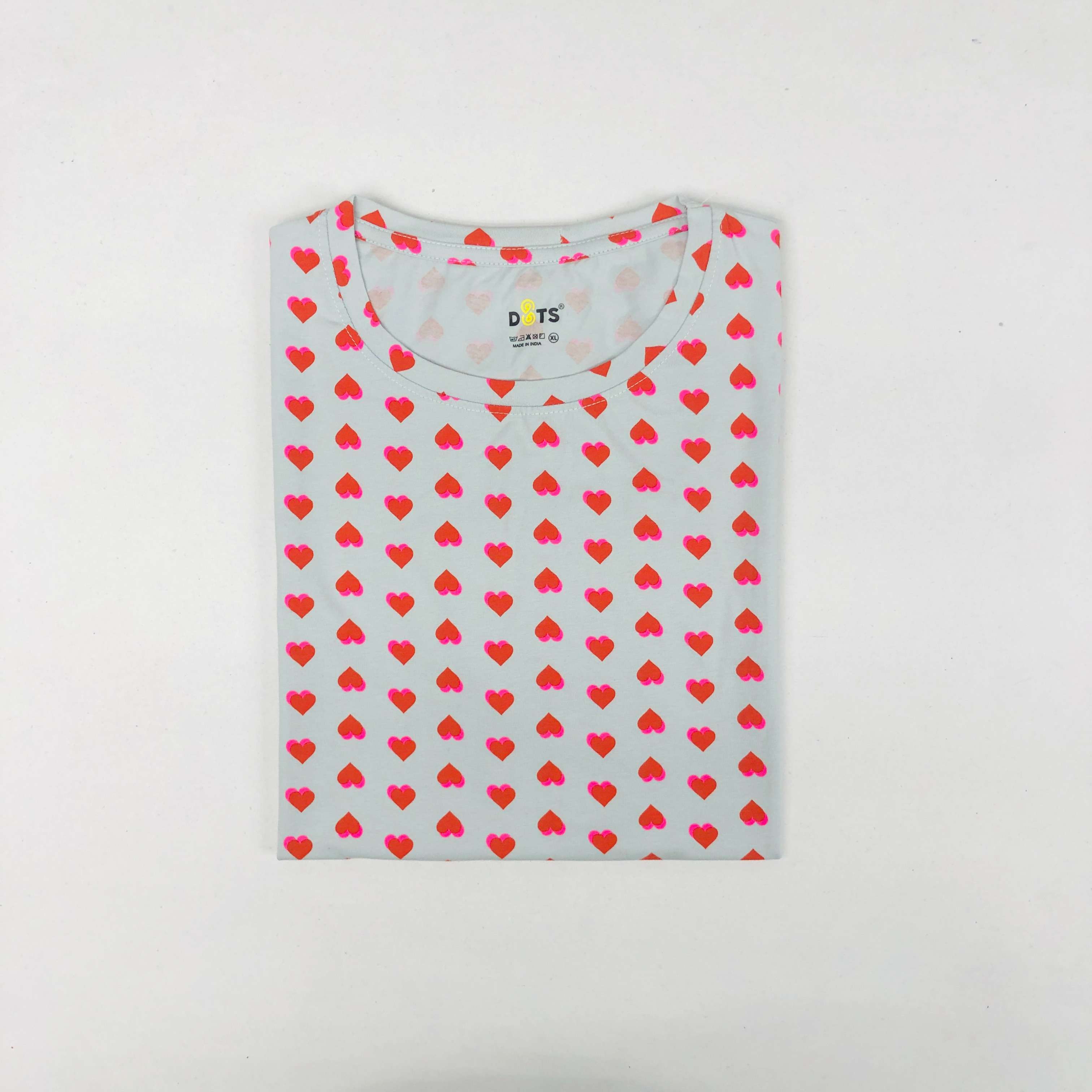 Dots Ladies Printed T-Shirt