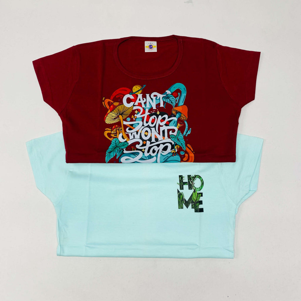 Flora Girls Top Combo Pack of 2