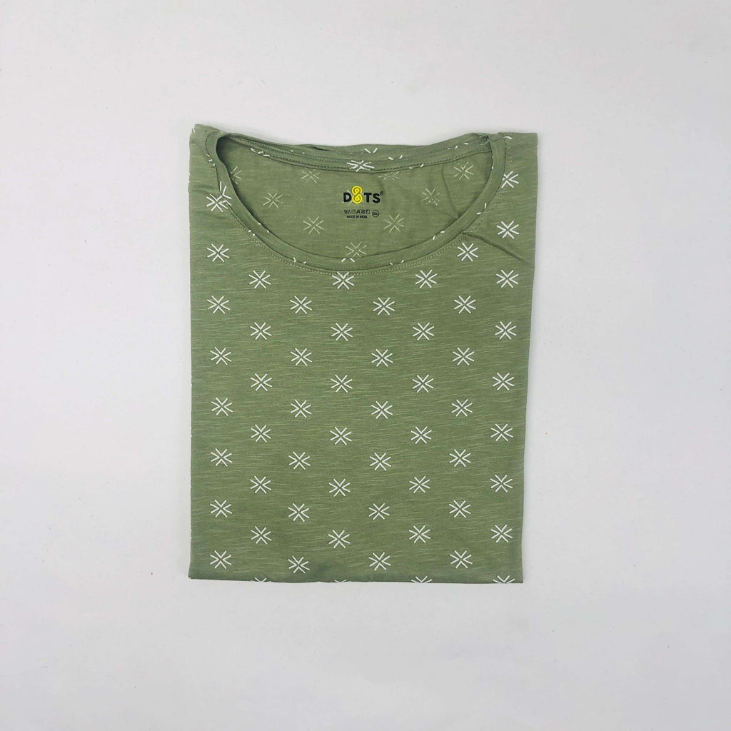 Dots Ladies Printed T-Shirt