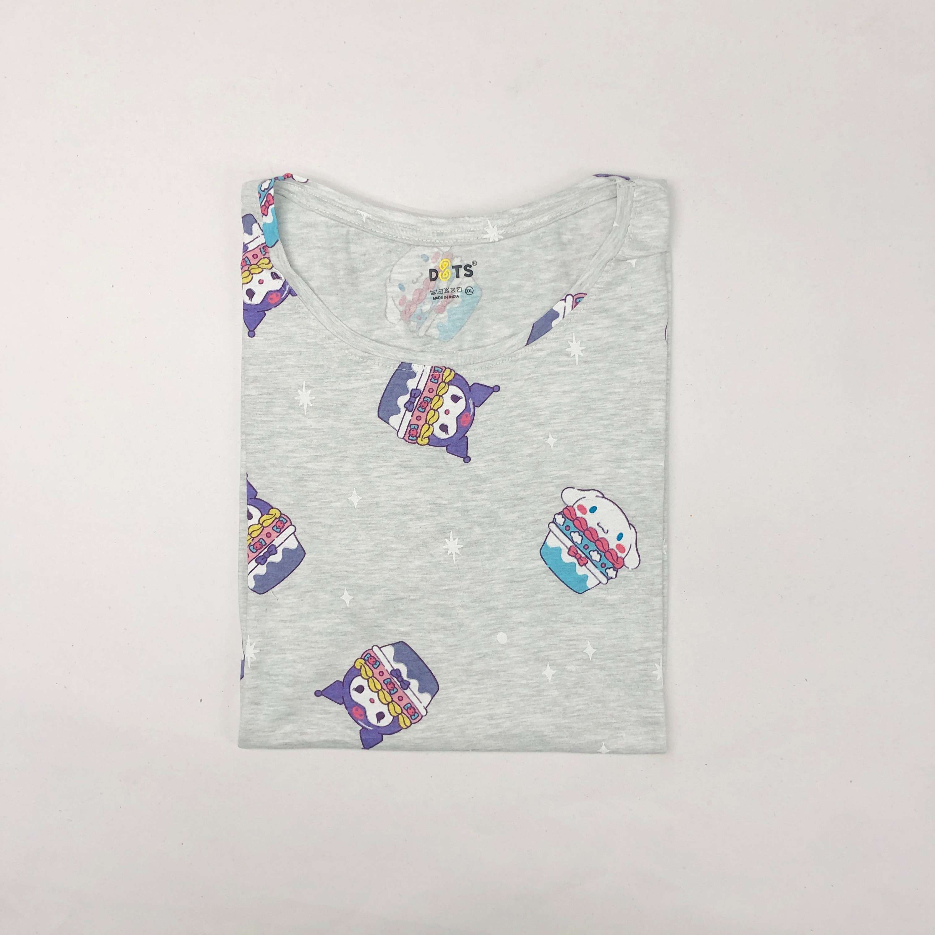 Dots Ladies Printed T-Shirt