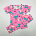 Cartoon Cuddles printed Pant Set