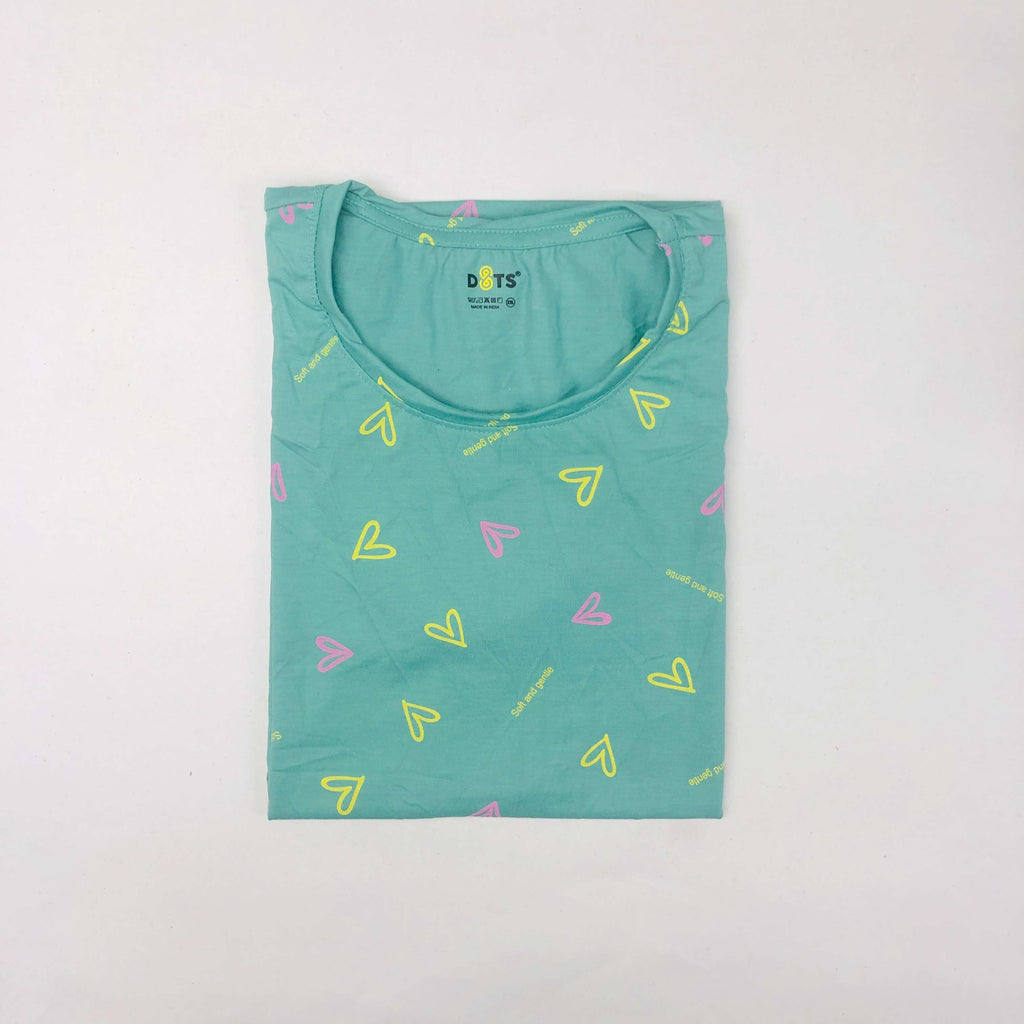 Dots Ladies Printed T-Shirt