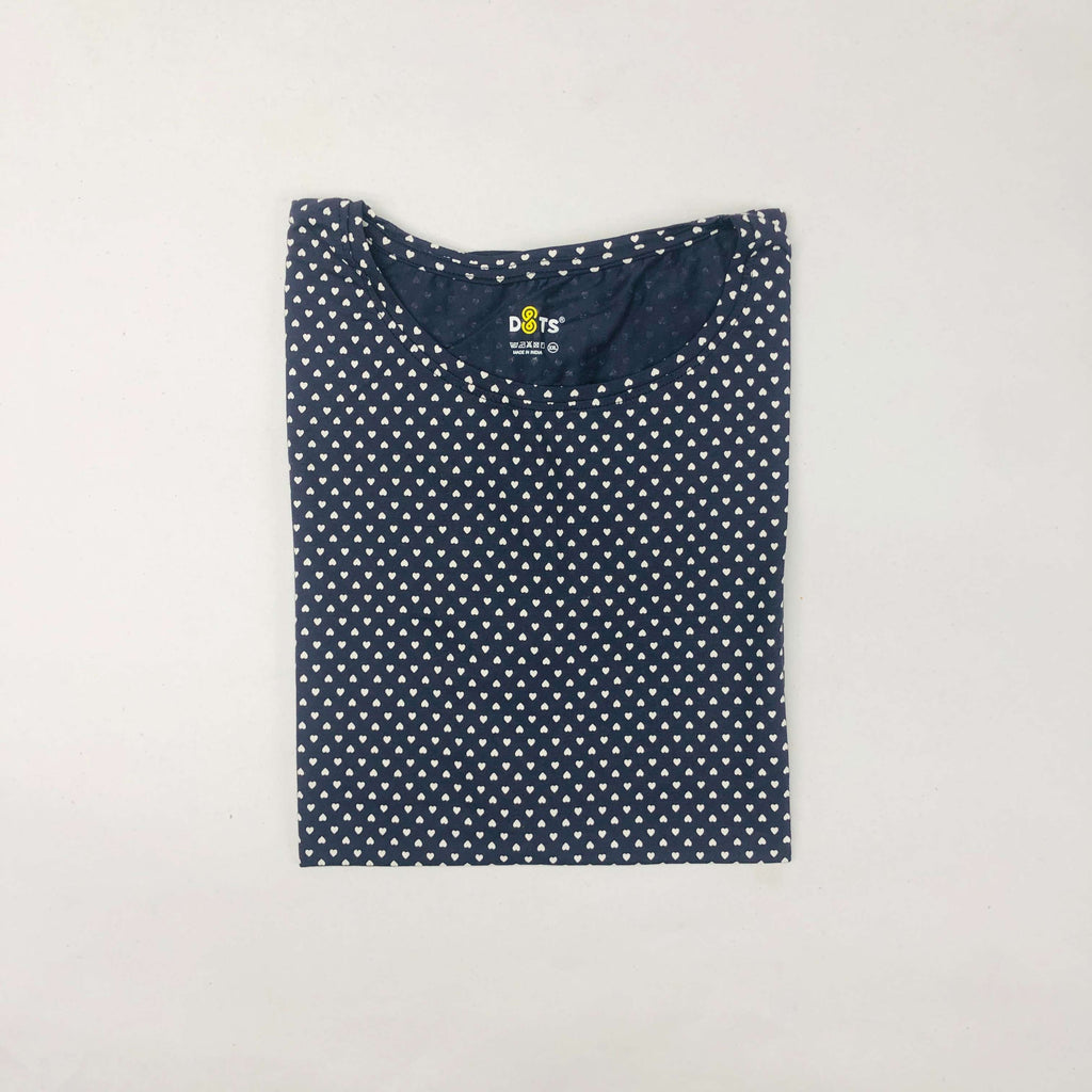 Dots Ladies Printed T-Shirt