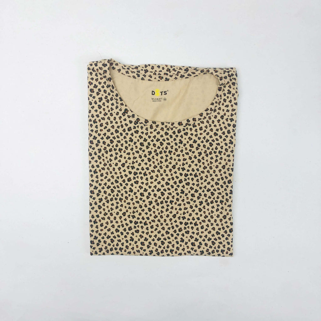 Dots Ladies Printed T-Shirt