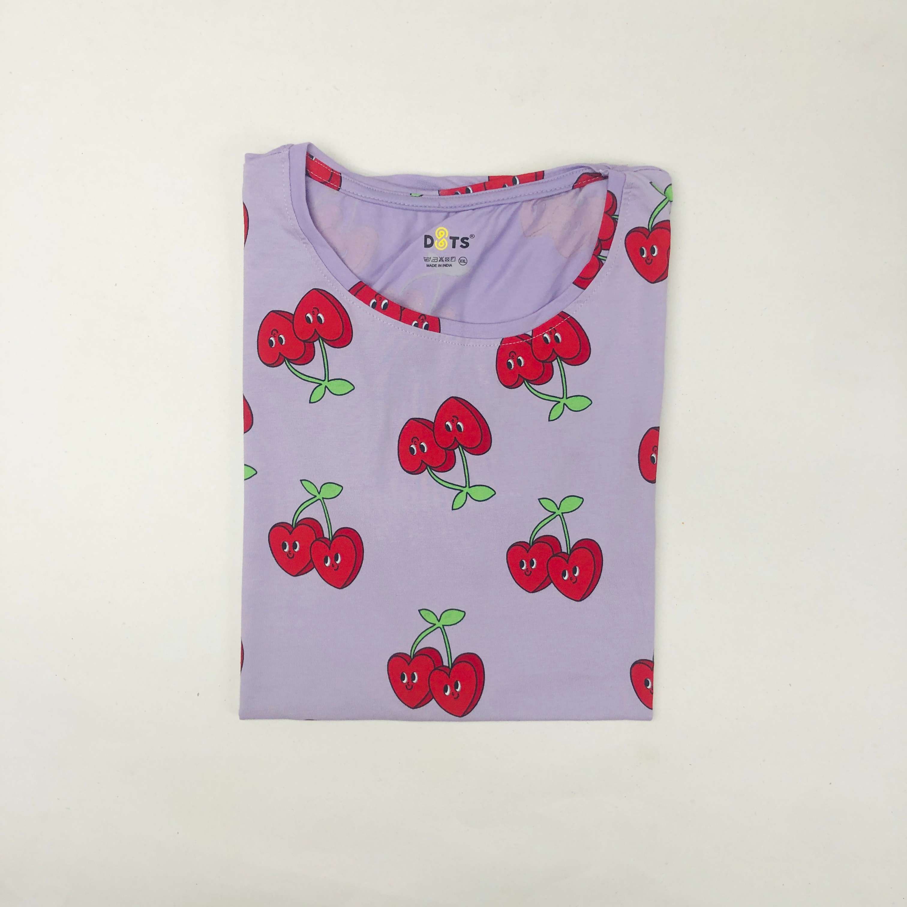 Dots Ladies Printed T-Shirt