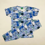 Cartoon Cuddles printed Pant Set