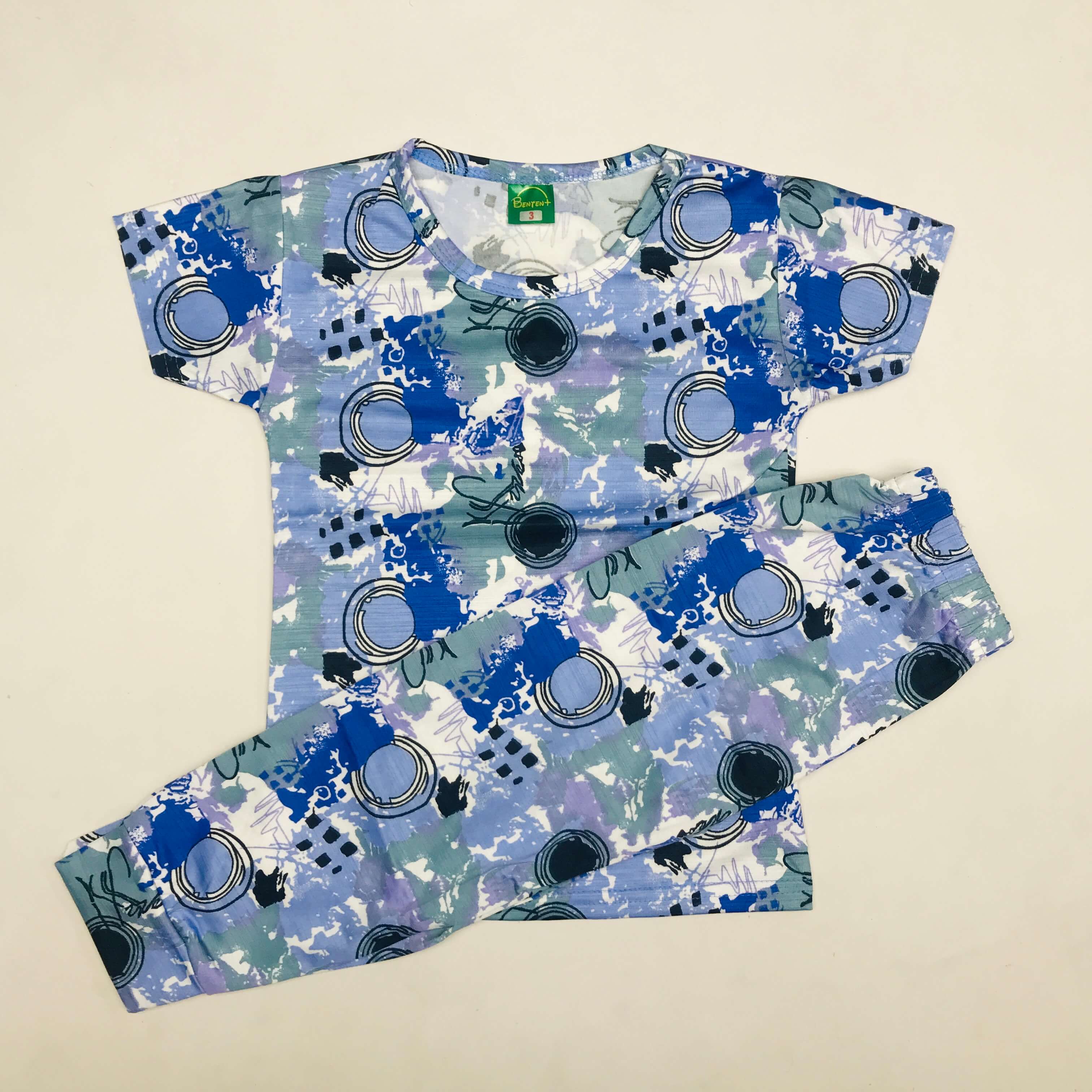Cartoon Cuddles printed Pant Set