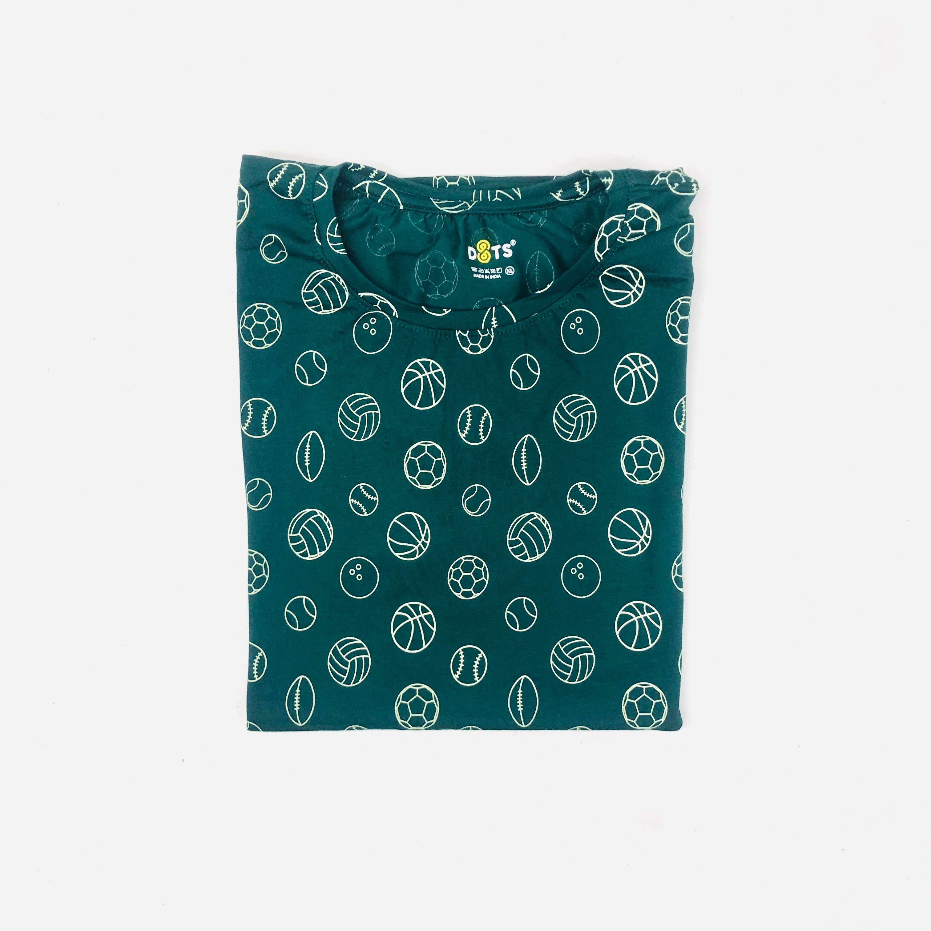 Dots Ladies Printed T-Shirt