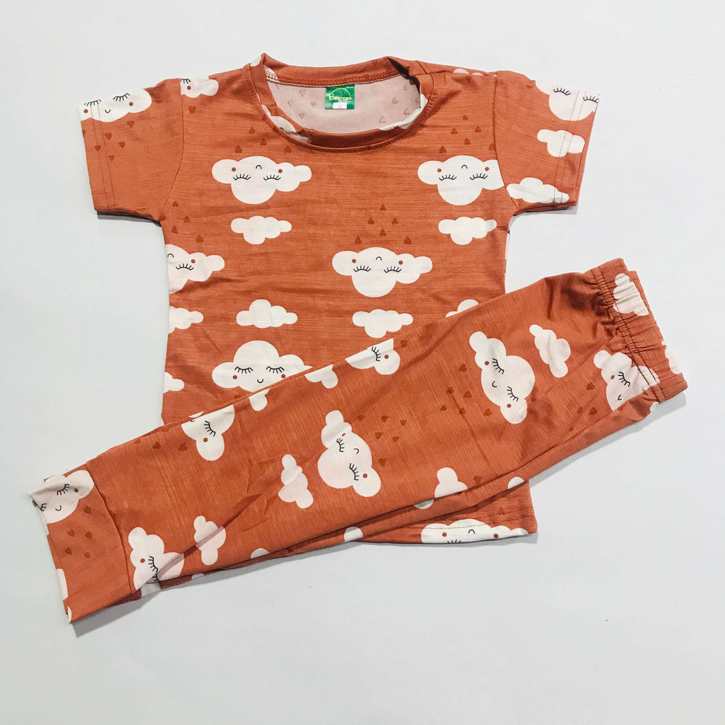 Cartoon Cuddles printed Pant Set