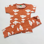 Cartoon Cuddles printed Pant Set