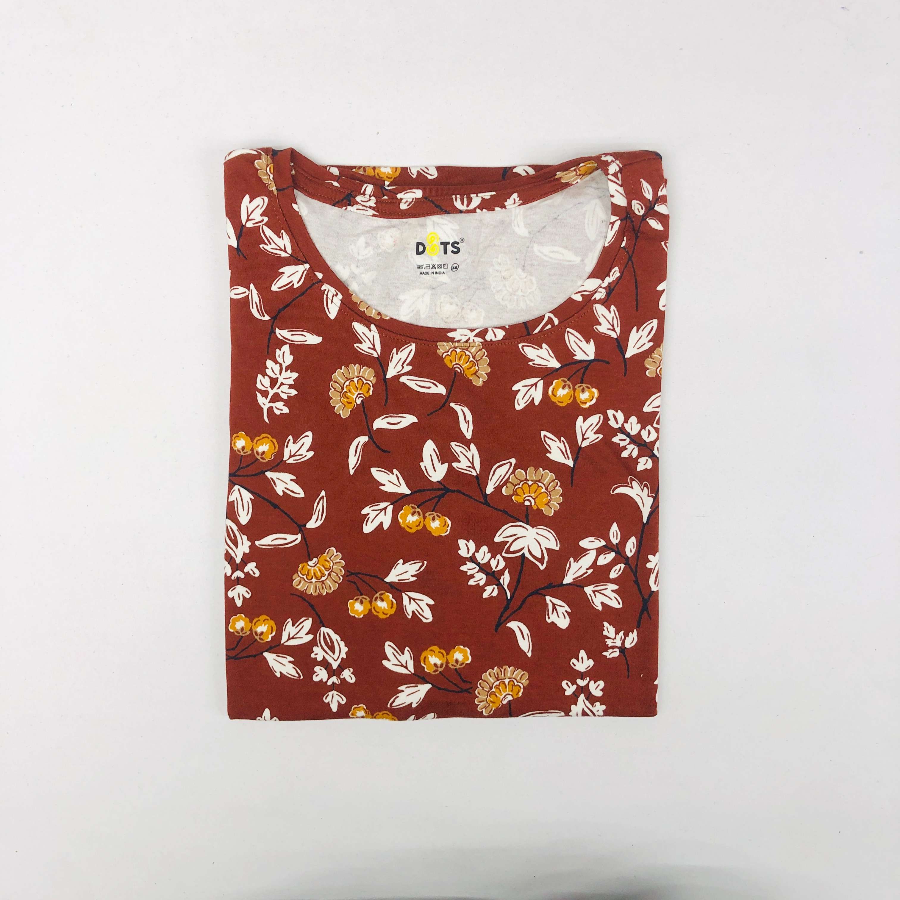 Dots Ladies Printed T-Shirt