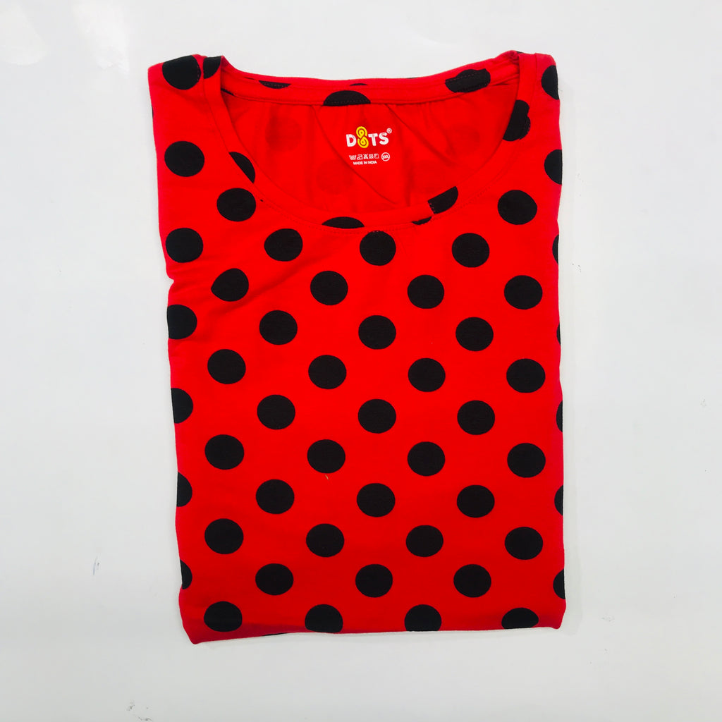 Dots Ladies T-Shirt