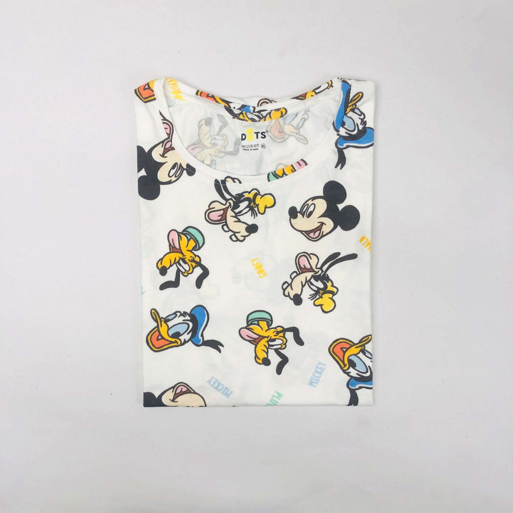 Dots Ladies Printed T-Shirt