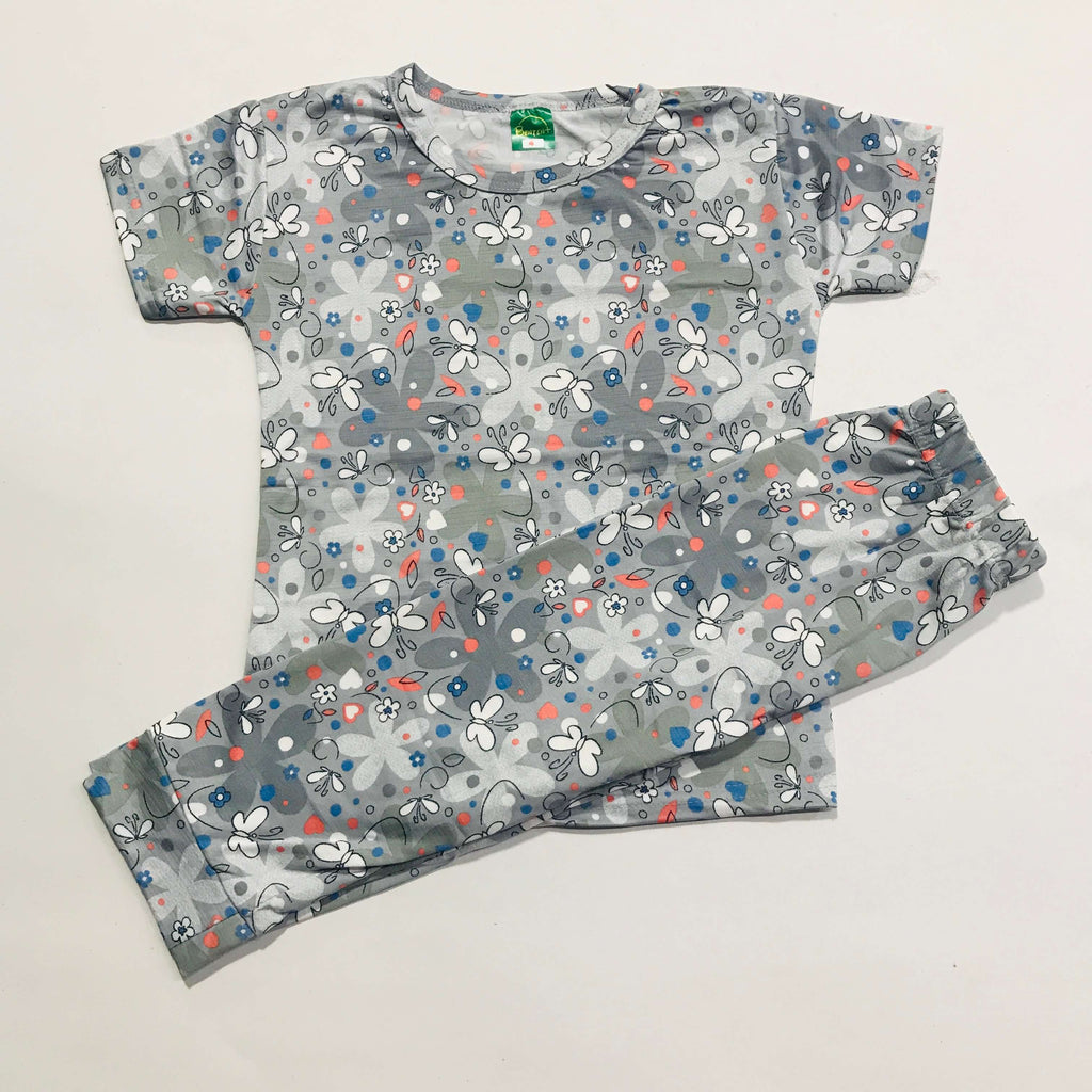 Cartoon Cuddles printed Pant Set