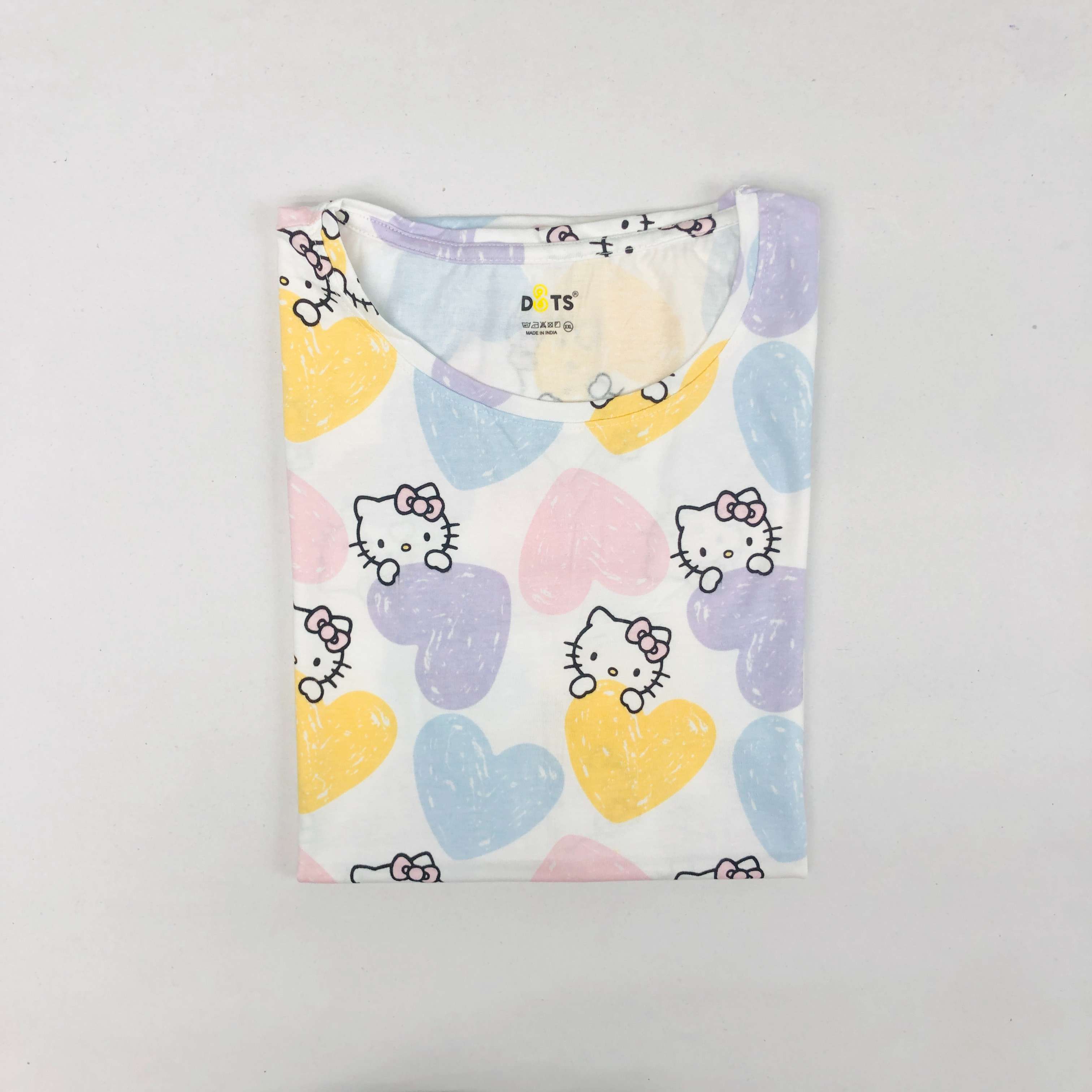 Dots Ladies Printed T-Shirt