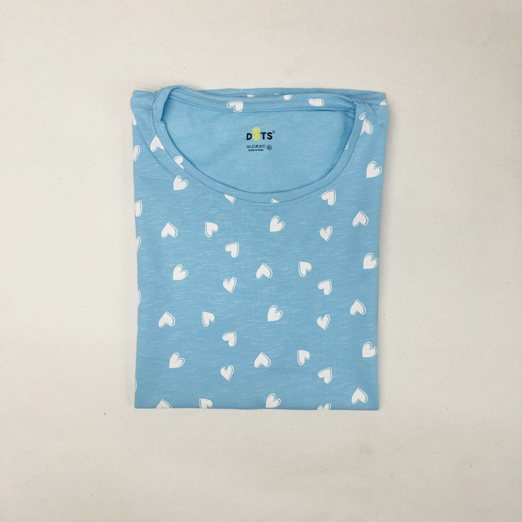 Dots Ladies Printed T-Shirt