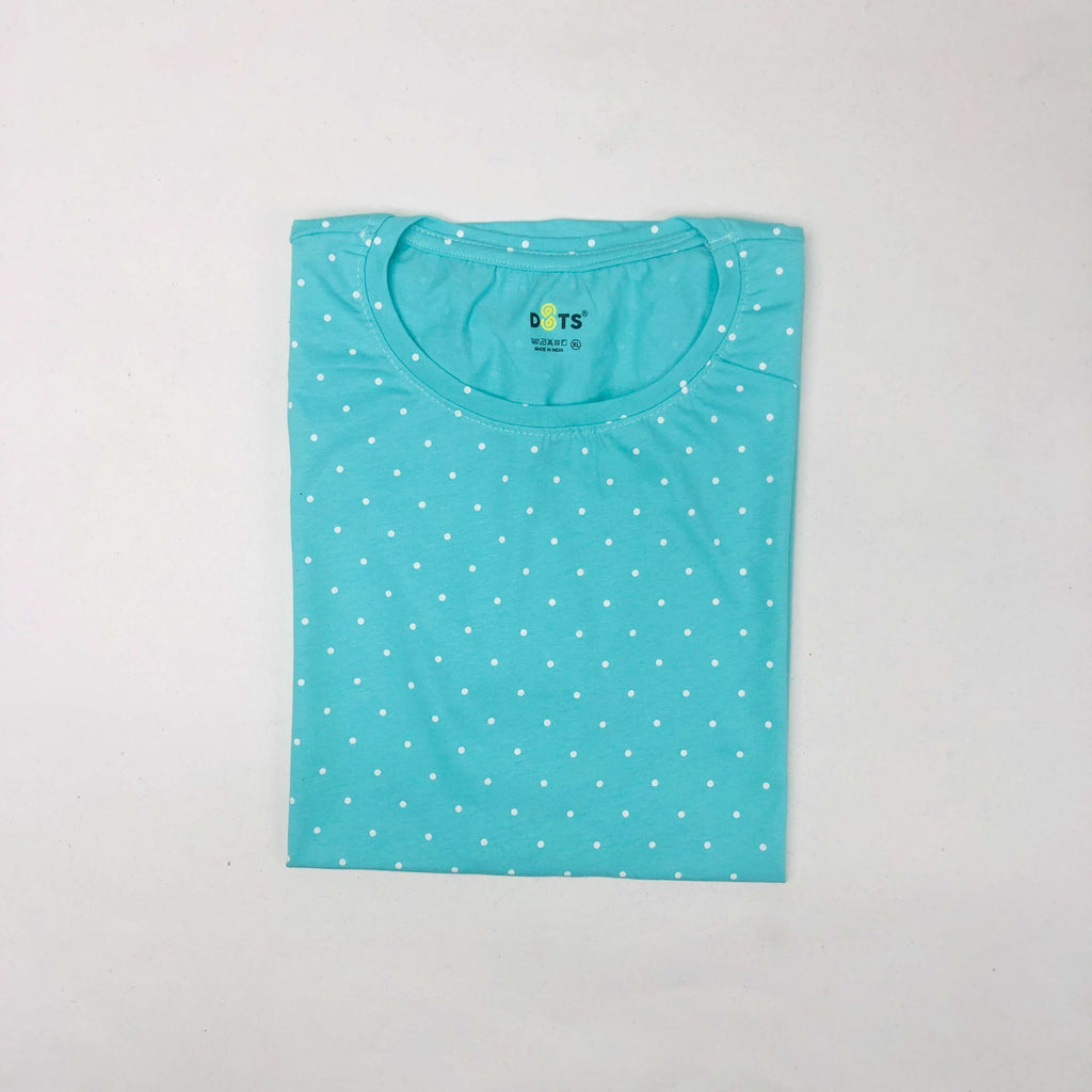 Dots Ladies Printed T-Shirt