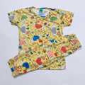 Cartoon Cuddles printed Pant Set