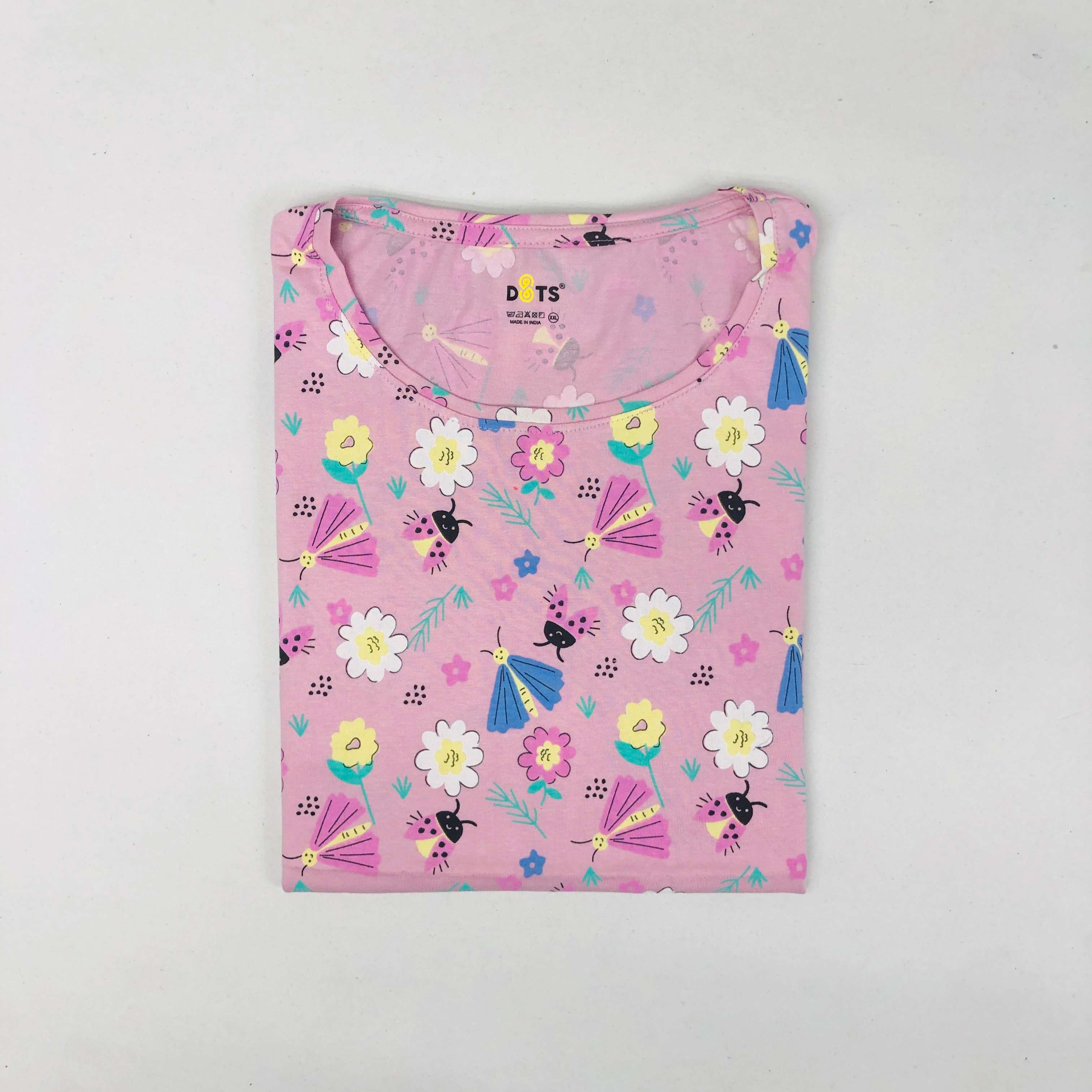 Dots Ladies Printed T-Shirt