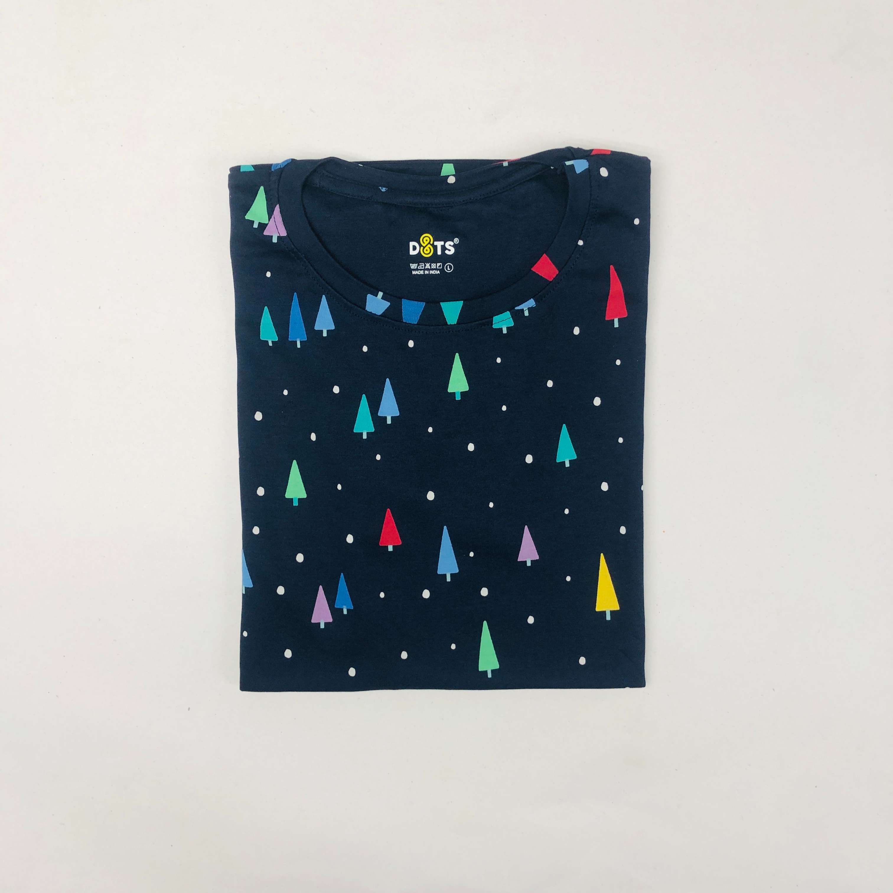 Dots Ladies Printed T-Shirt