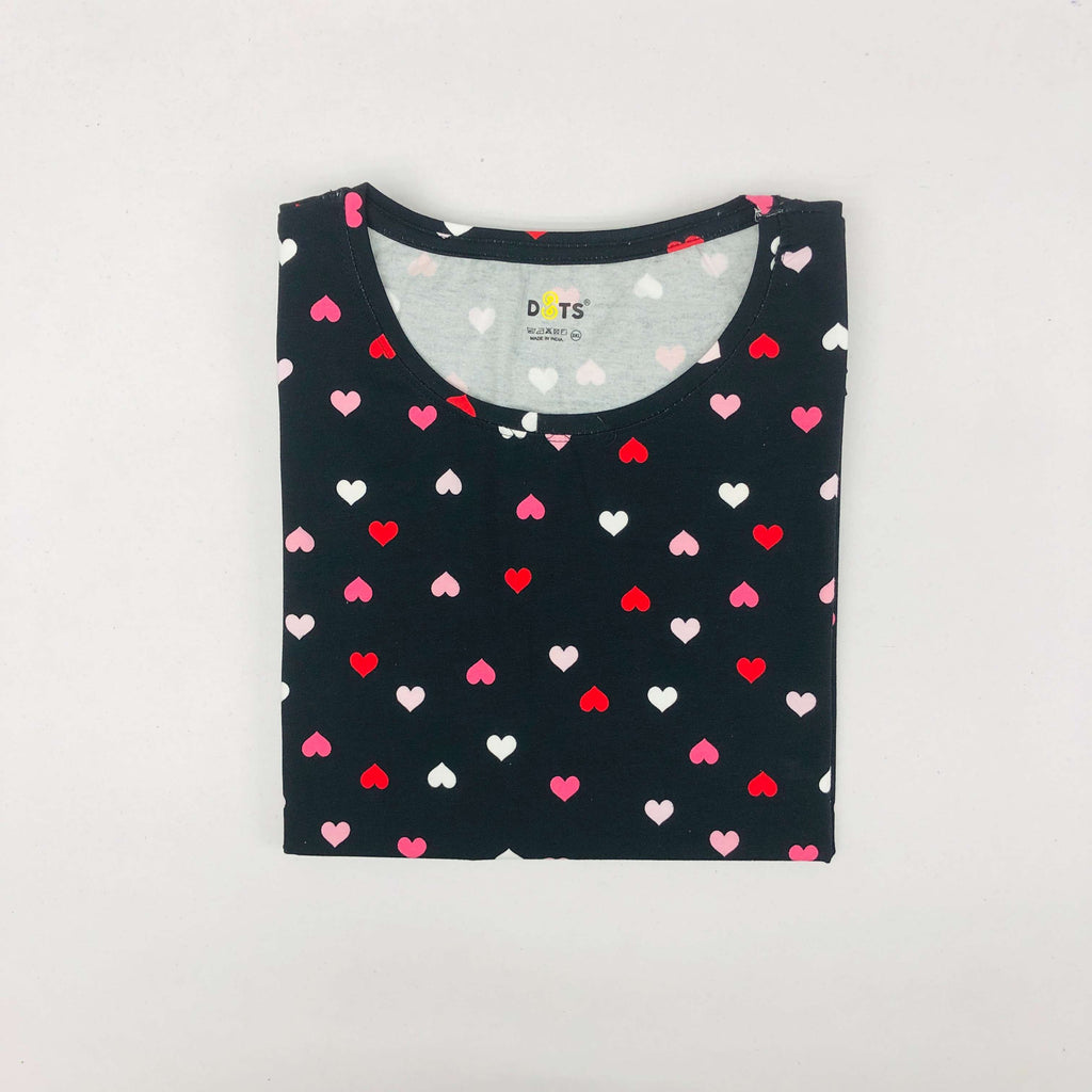 Dots Ladies Printed T-Shirt