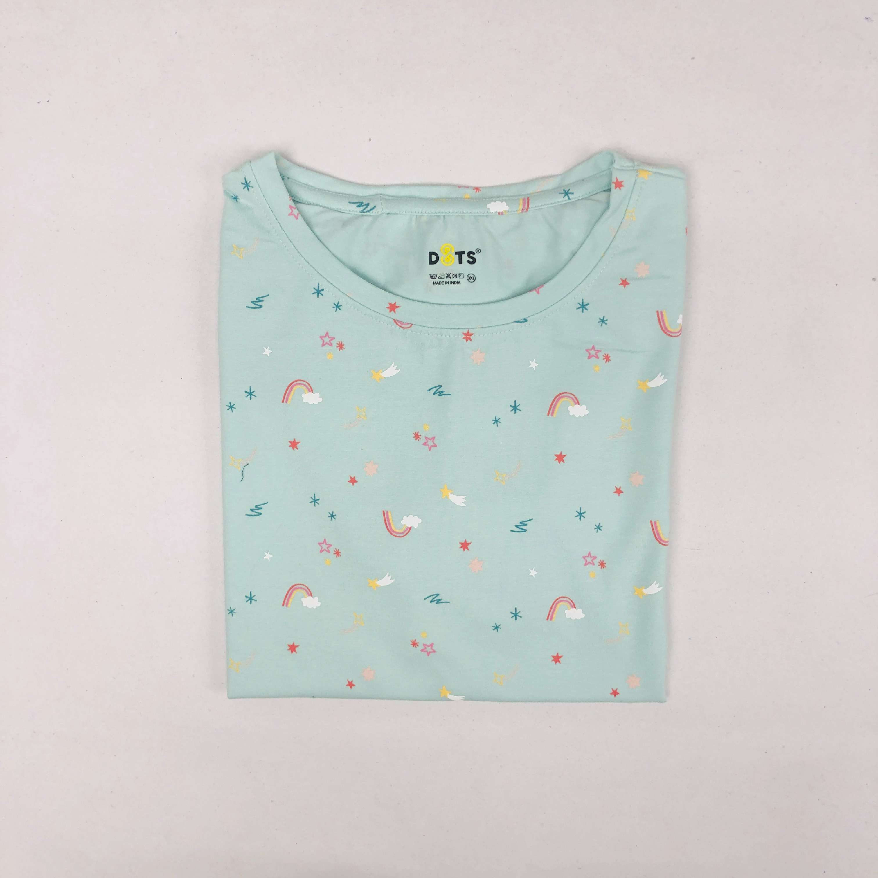 Dots Ladies Printed T-Shirt