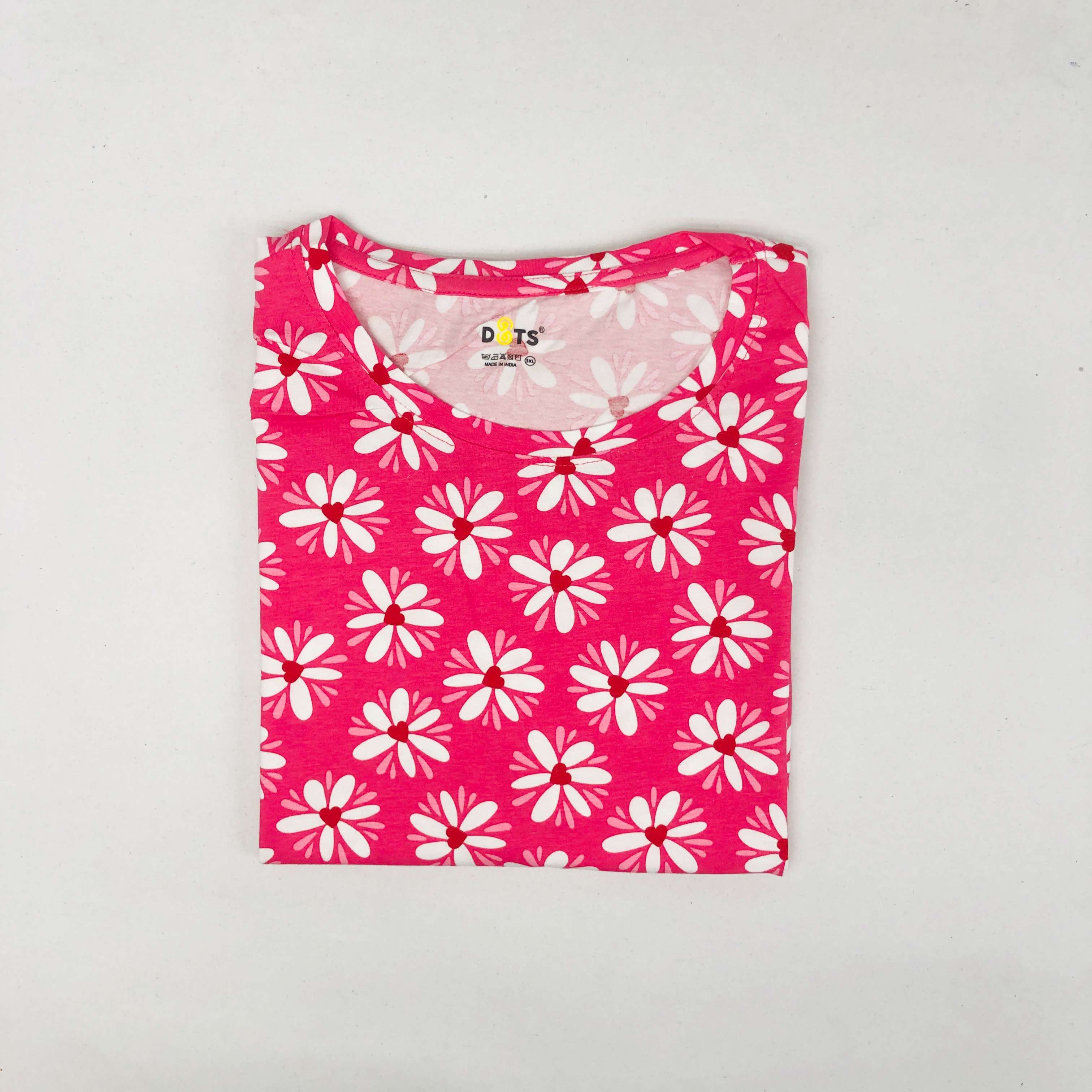 Dots Ladies Printed T-Shirt
