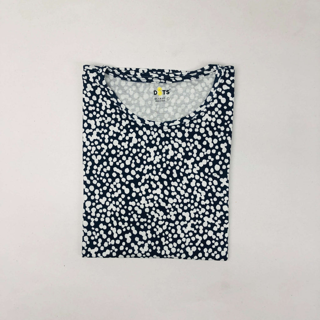 Dots Ladies Printed T-Shirt