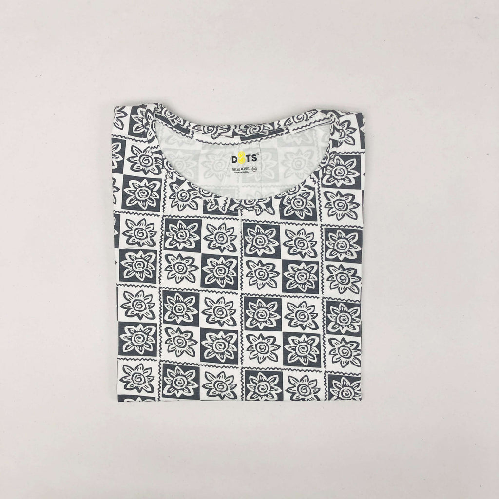 Dots Ladies Printed T-Shirt