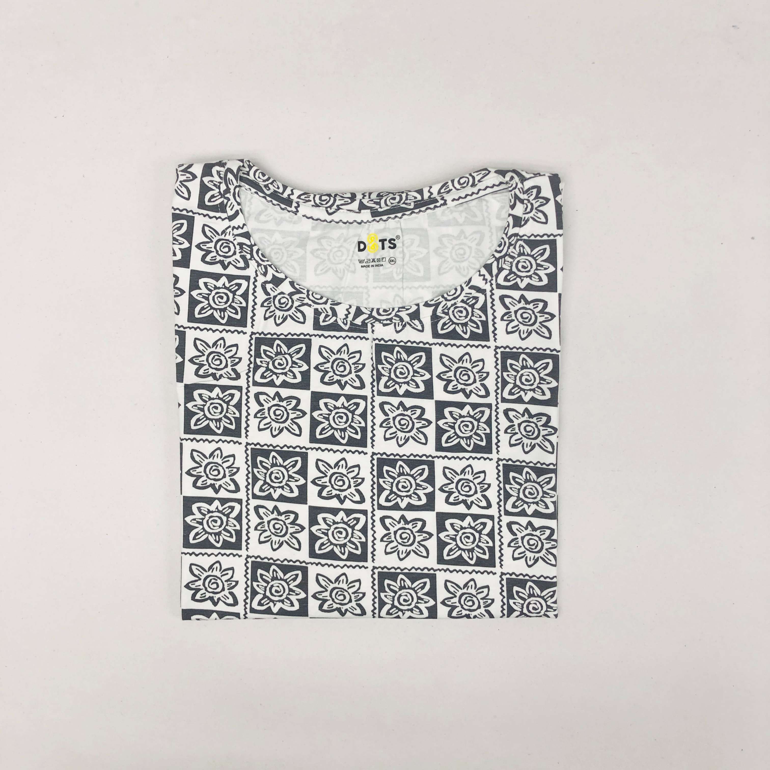 Dots Ladies Printed T-Shirt