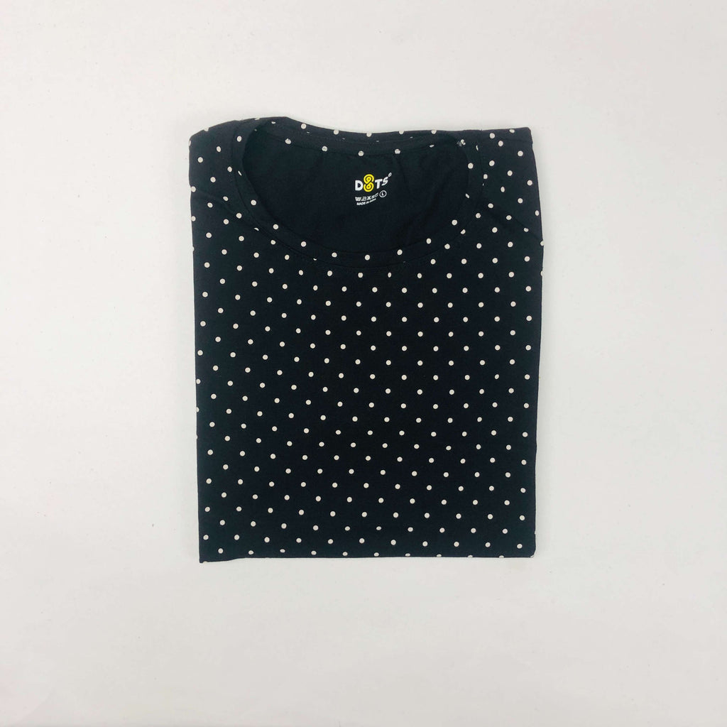 Dots Ladies Printed T-Shirt