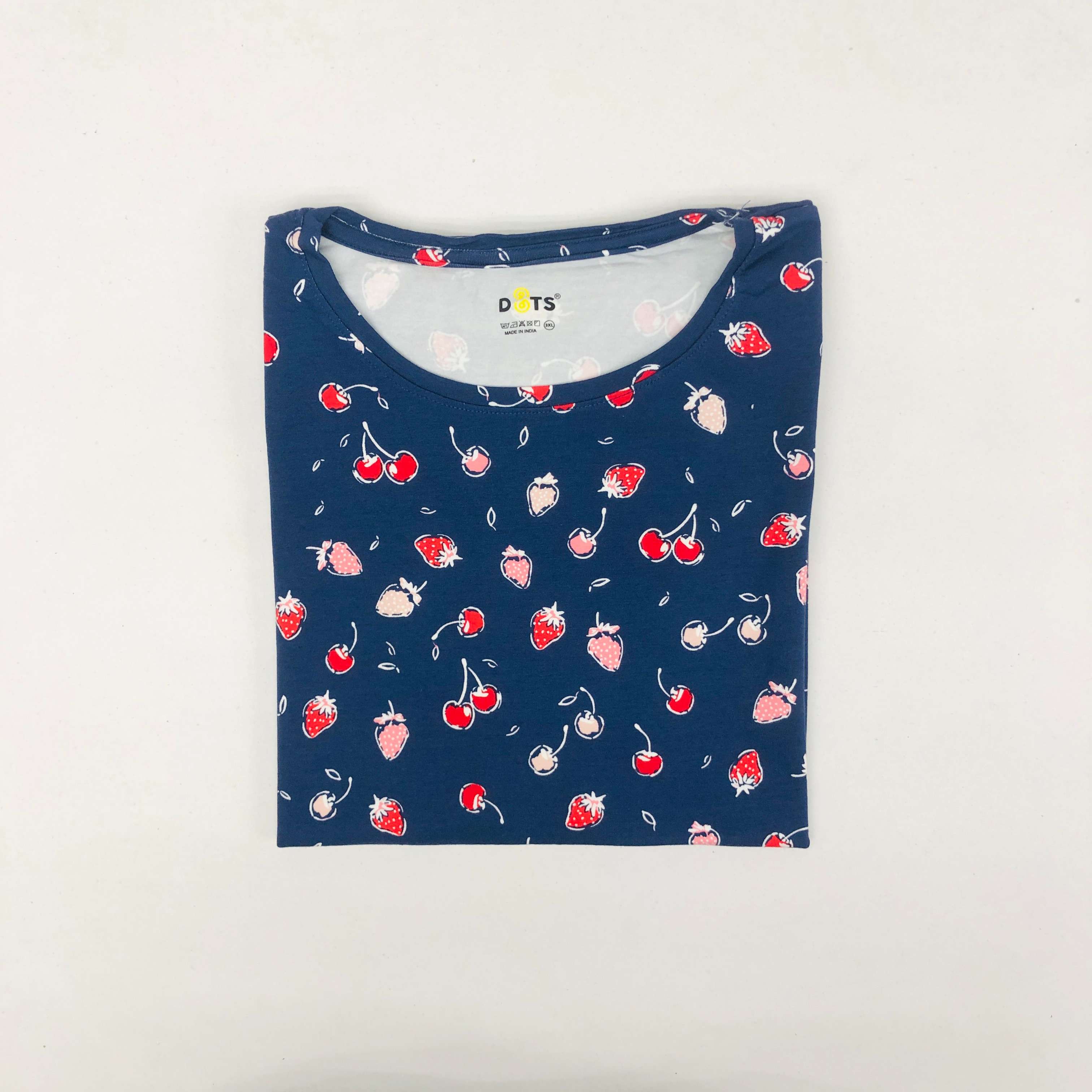 Dots Ladies Printed T-Shirt