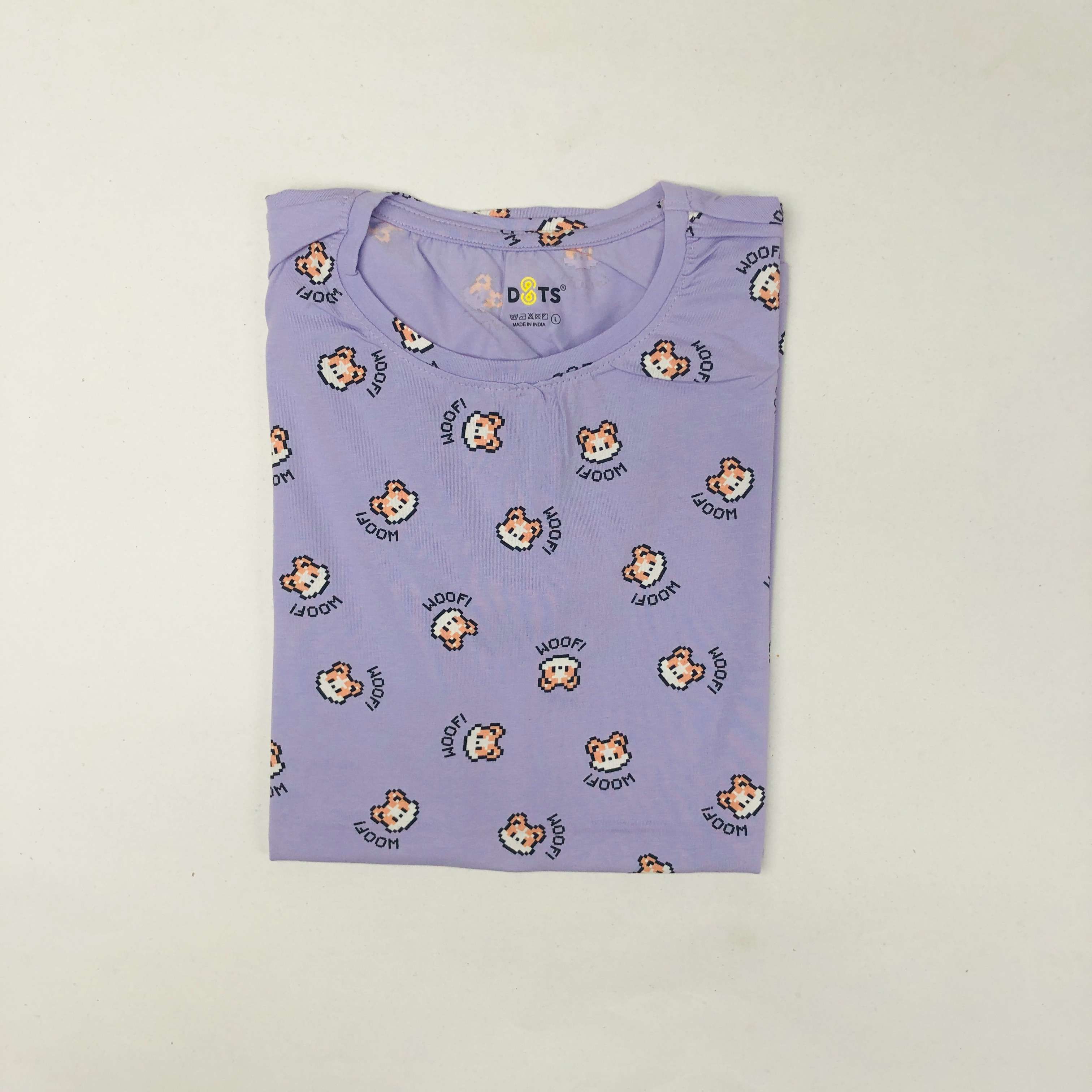Dots Ladies Printed T-Shirt