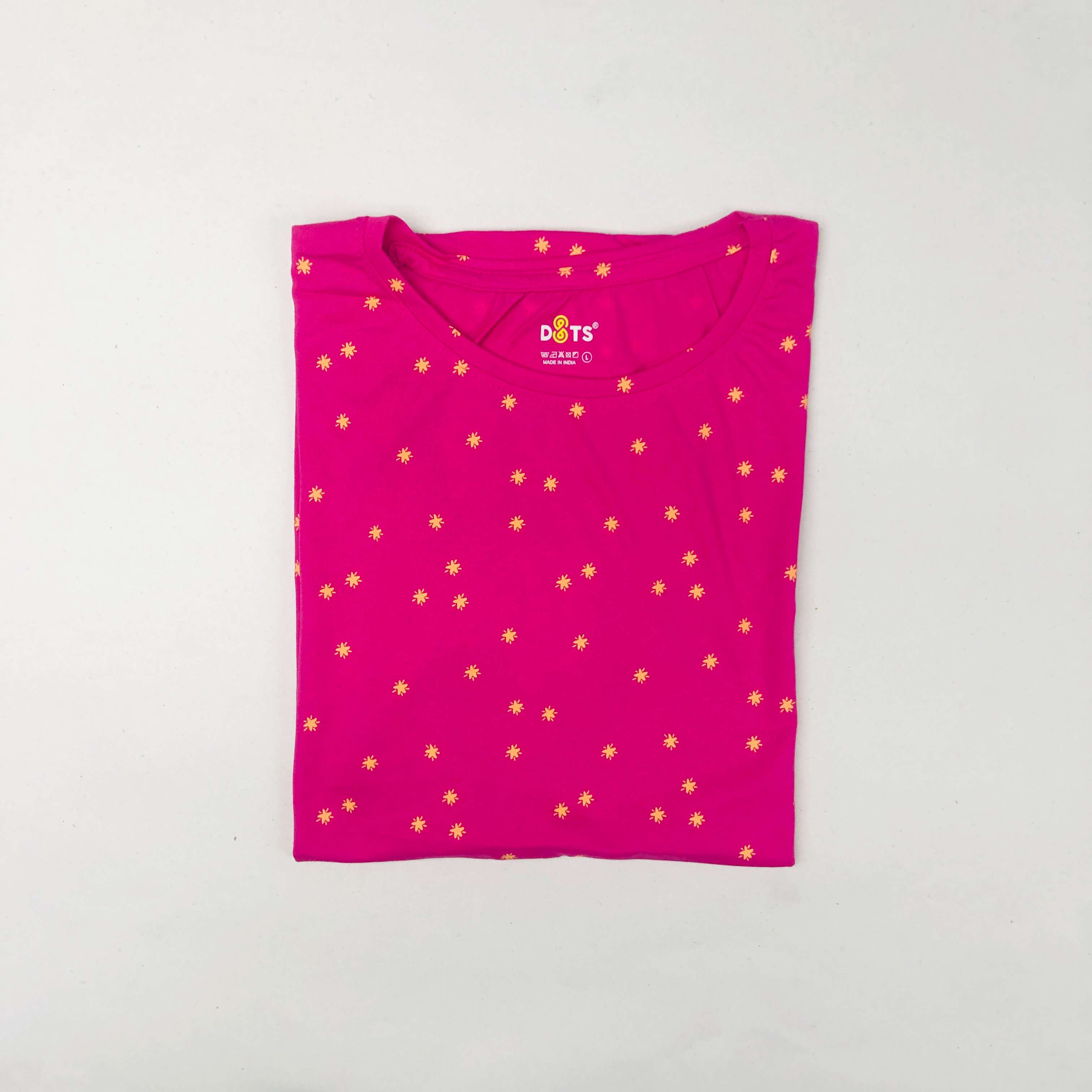 Dots Ladies Printed T-Shirt