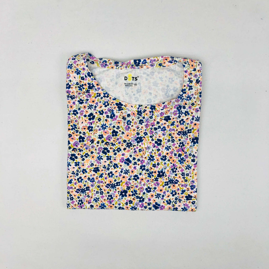 Dots Ladies Printed T-Shirt