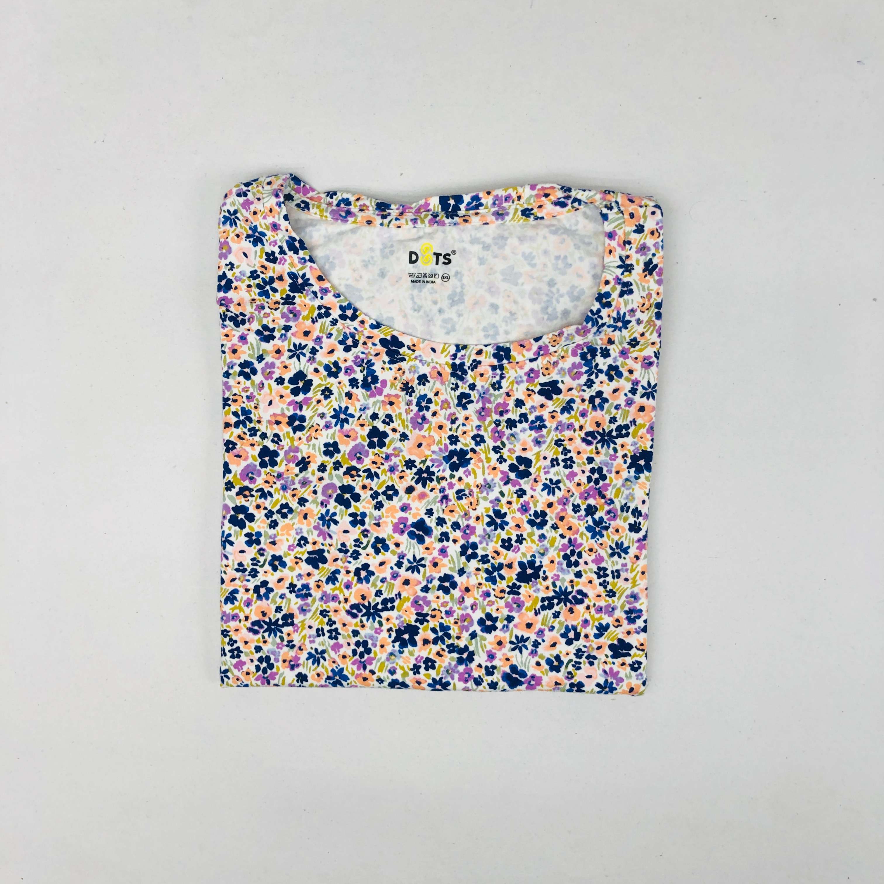 Dots Ladies Printed T-Shirt