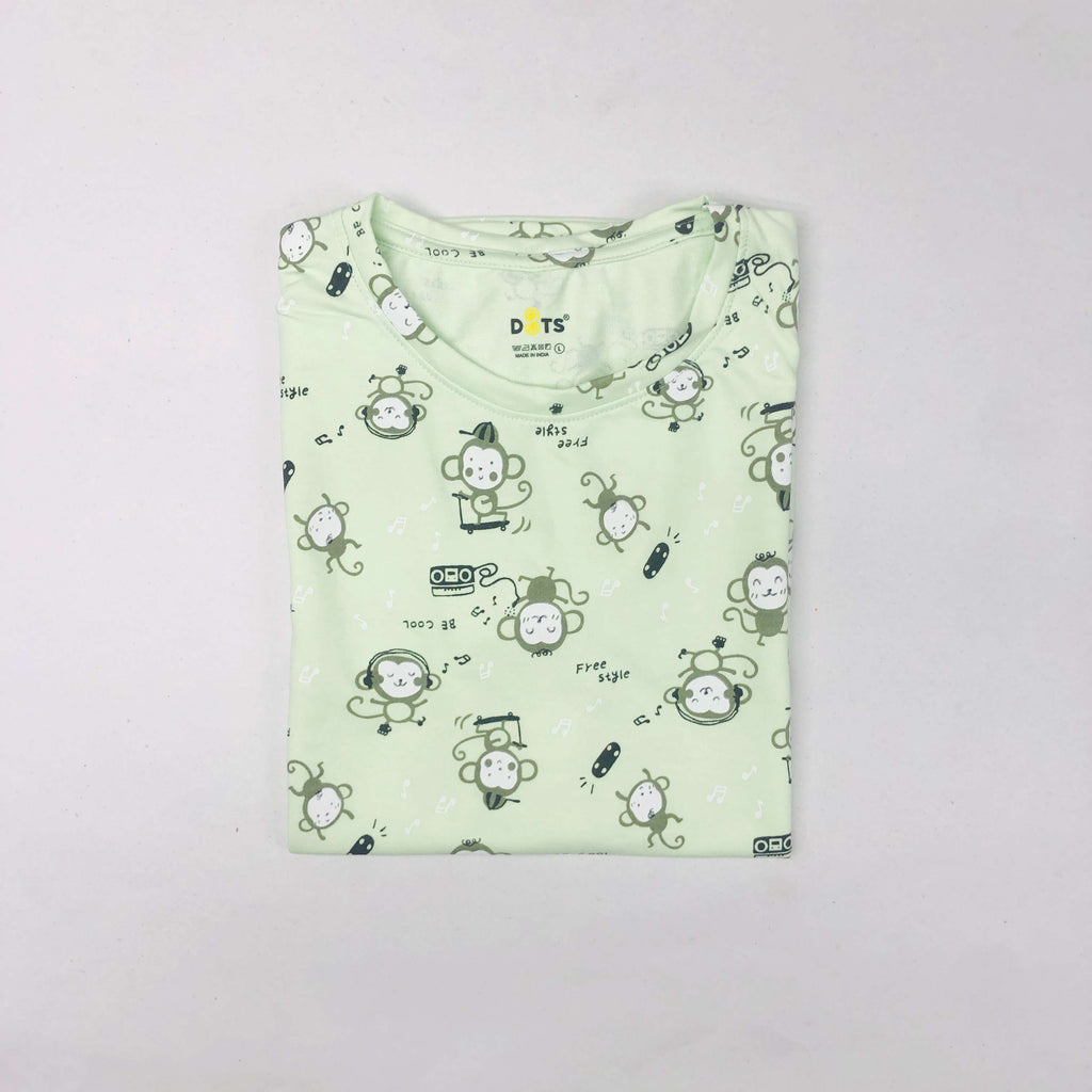 Dots Ladies Printed T-Shirt