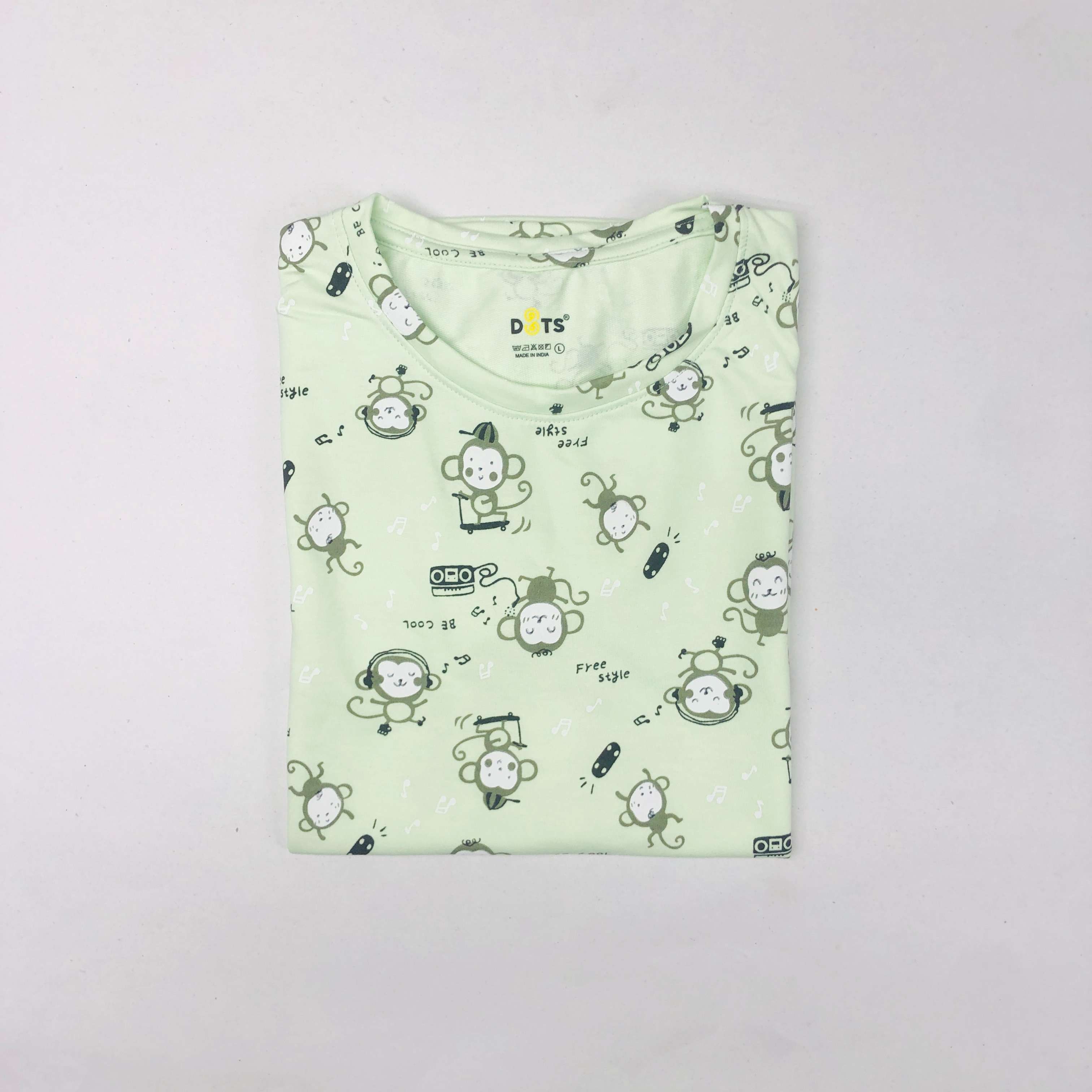 Dots Ladies Printed T-Shirt