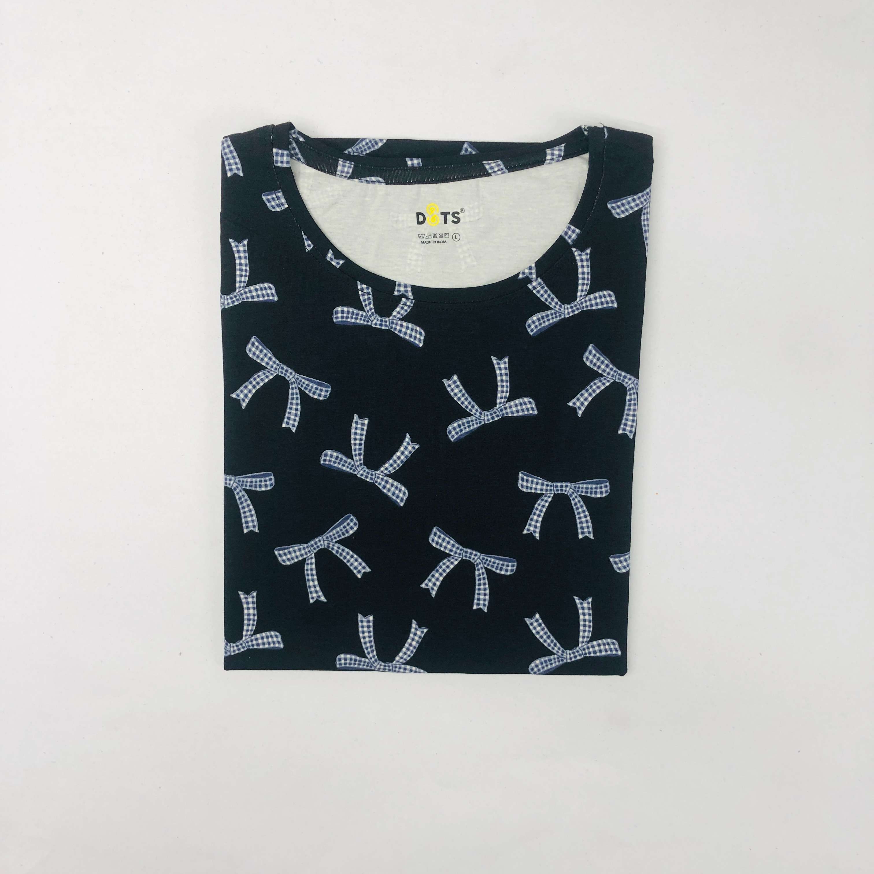 Dots Ladies Printed T-Shirt