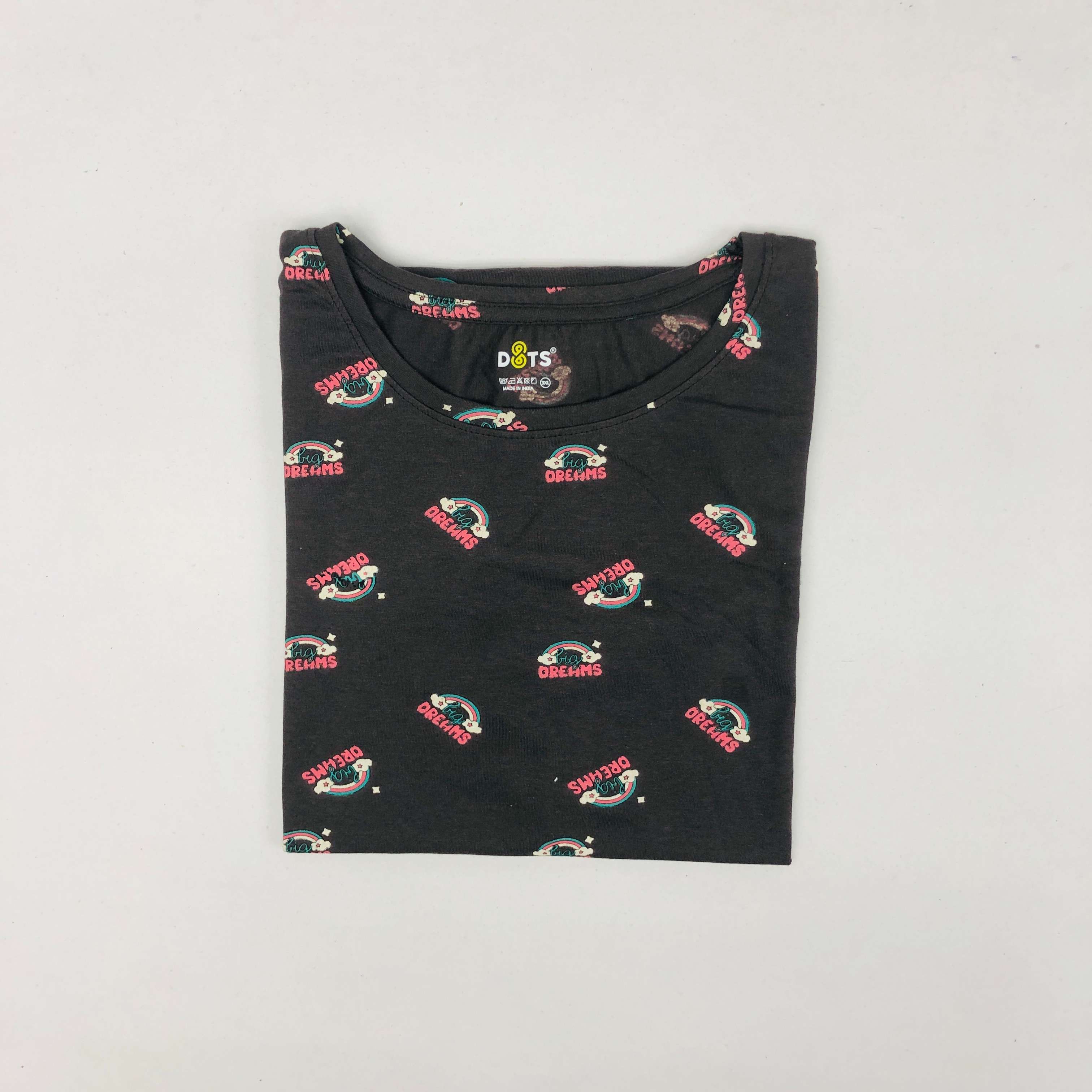 Dots Ladies Printed T-Shirt