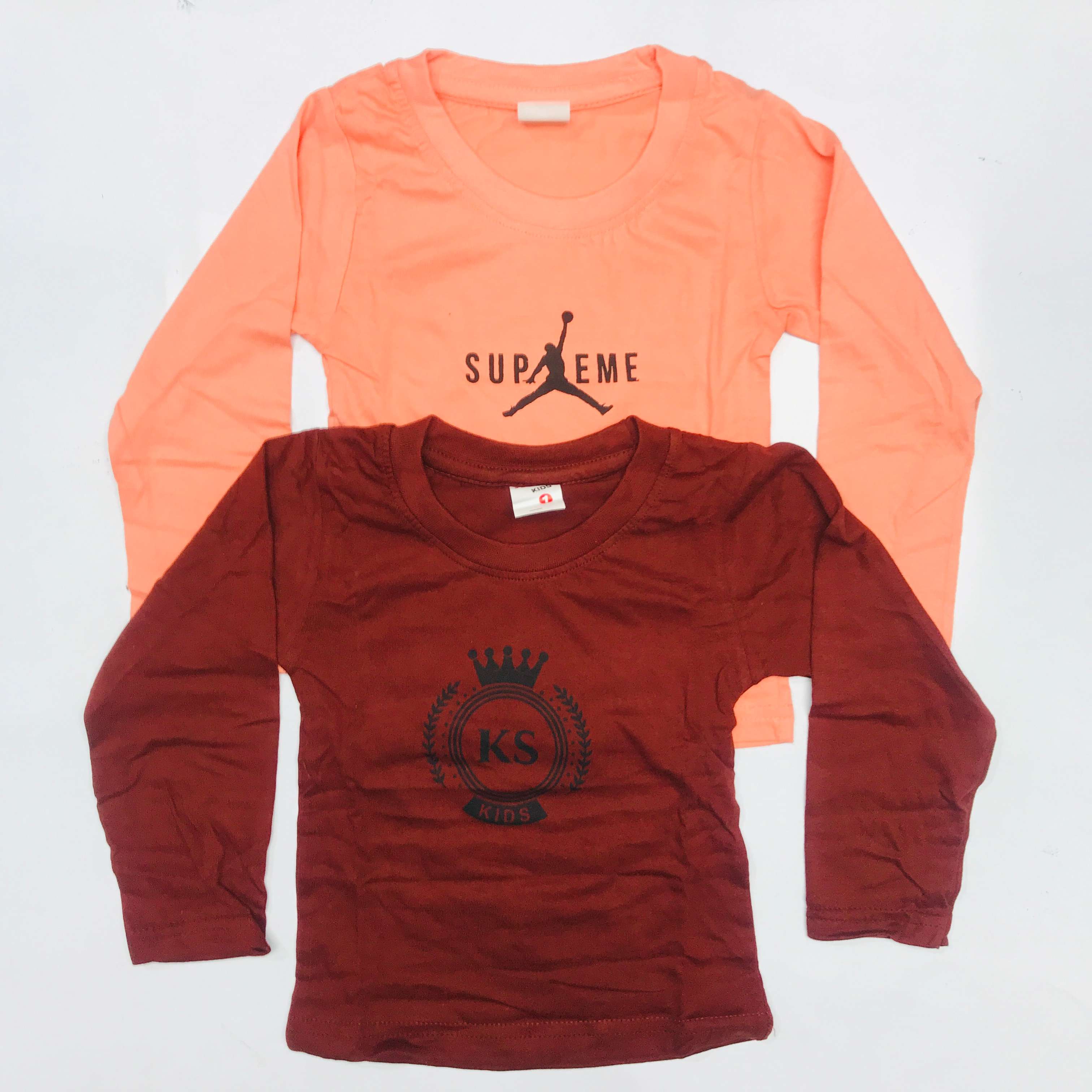 Kids FullSleeve T-Shirt Combo Pack Of 2