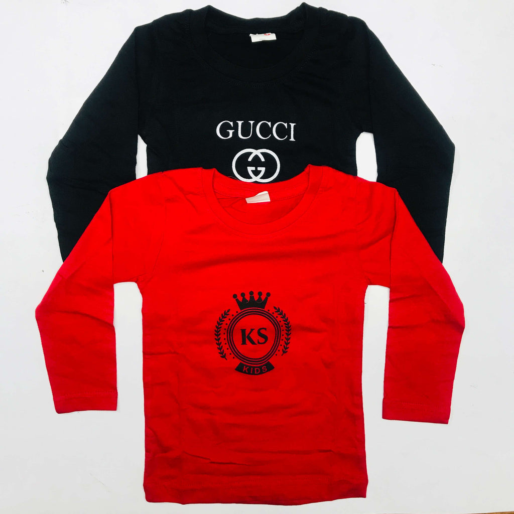 Kids FullSleeve T-Shirt Combo Pack Of 2