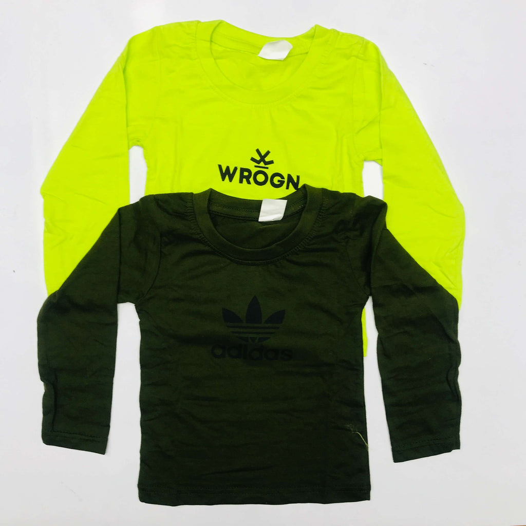Kids FullSleeve T-Shirt Combo Pack Of 2